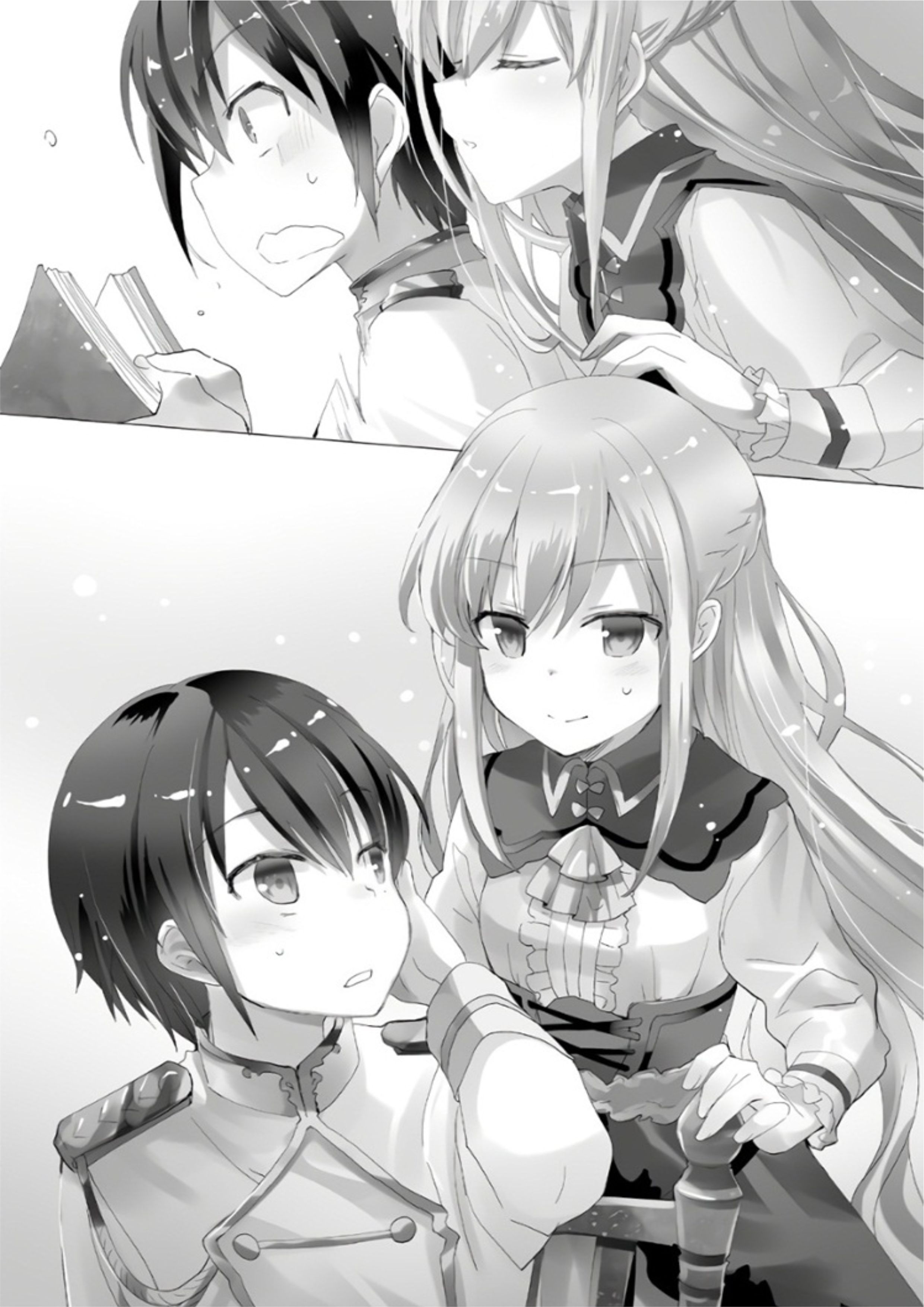 Maseki Gurume V1 Illustration - Megumi Novel