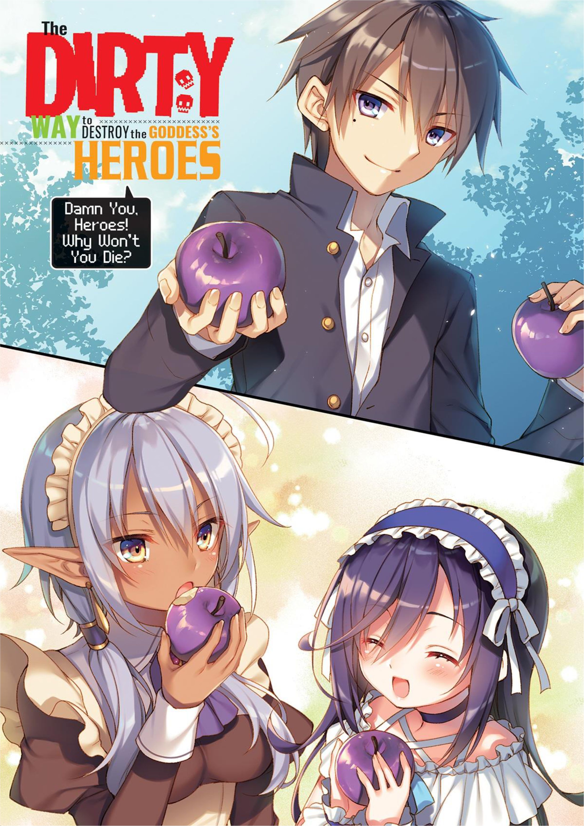 Megami no Yuusha wo Taosu Gesu na Houhou V1 Illustration - Megumi Novel