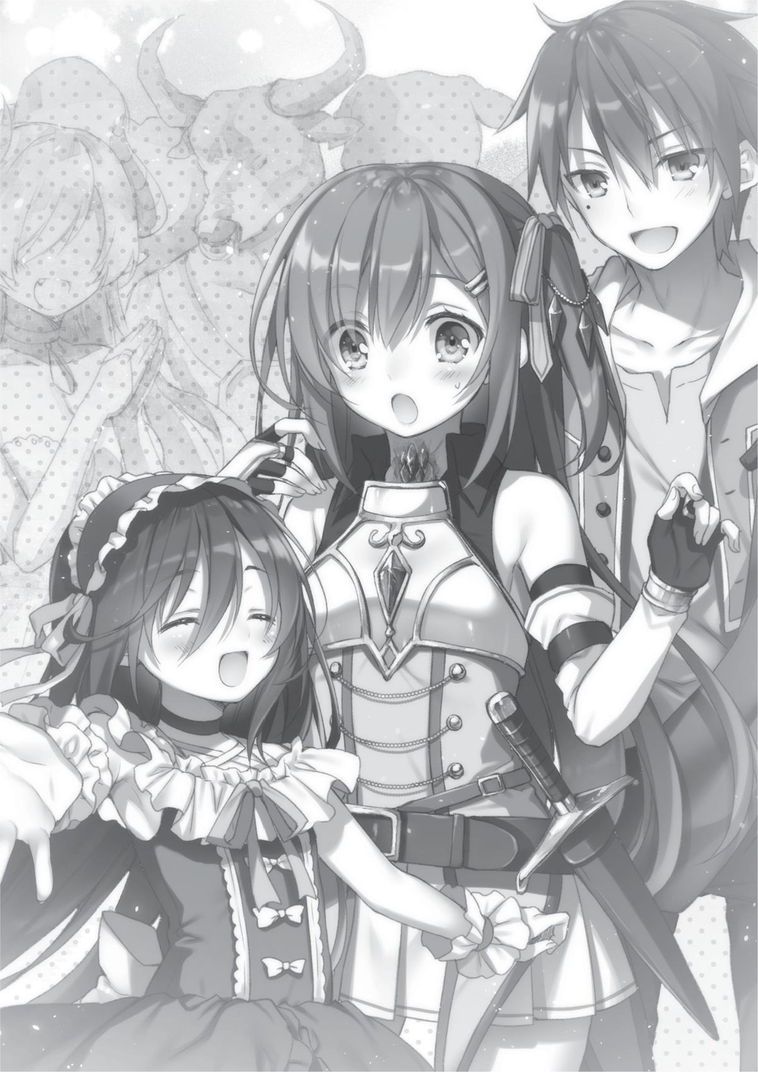 Megami no Yuusha wo Taosu Gesu na Houhou V1 Illustration - Megumi Novel