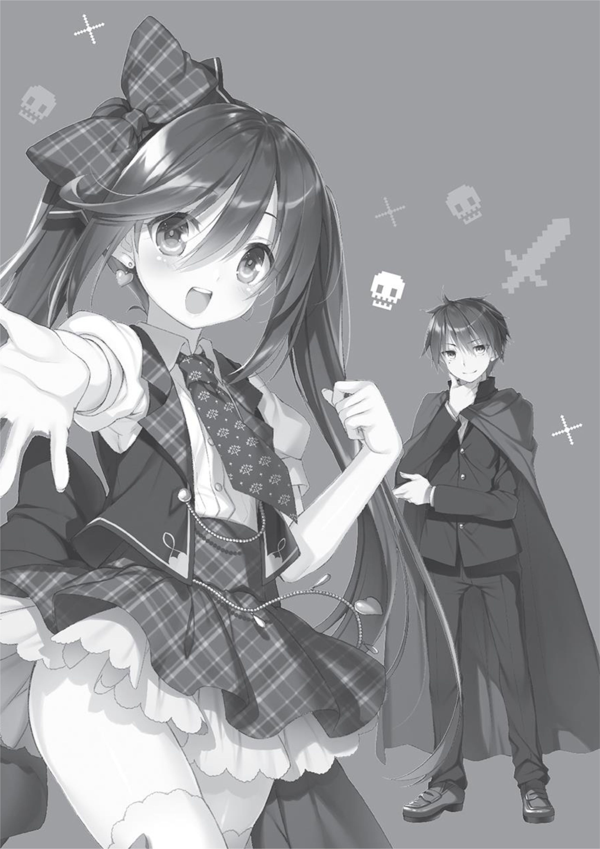 Megami no Yuusha wo Taosu Gesu na Houhou V2 Illustration - Megumi Novel