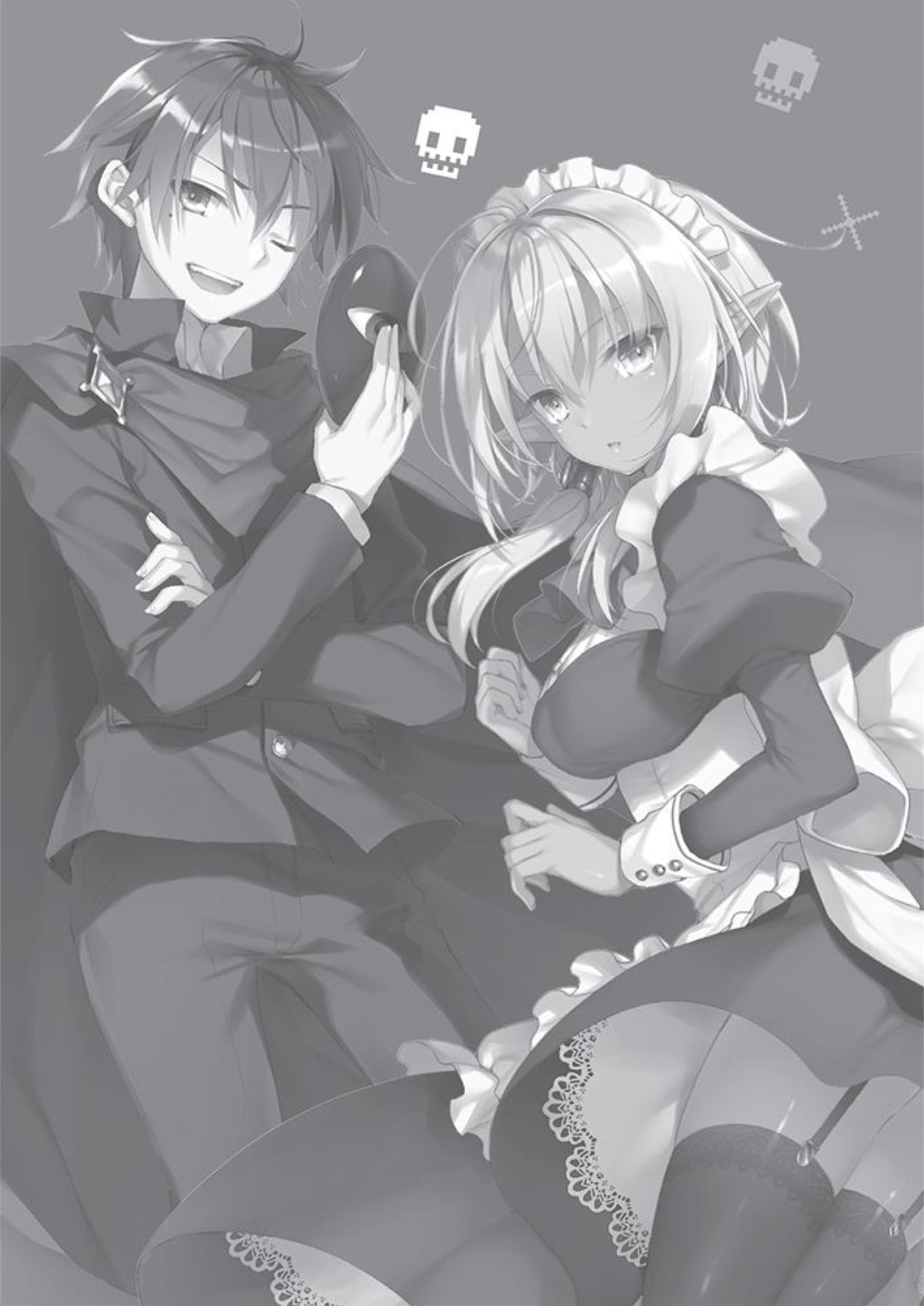 Megami no Yuusha wo Taosu Gesu na Houhou V3 Illustration - Megumi Novel