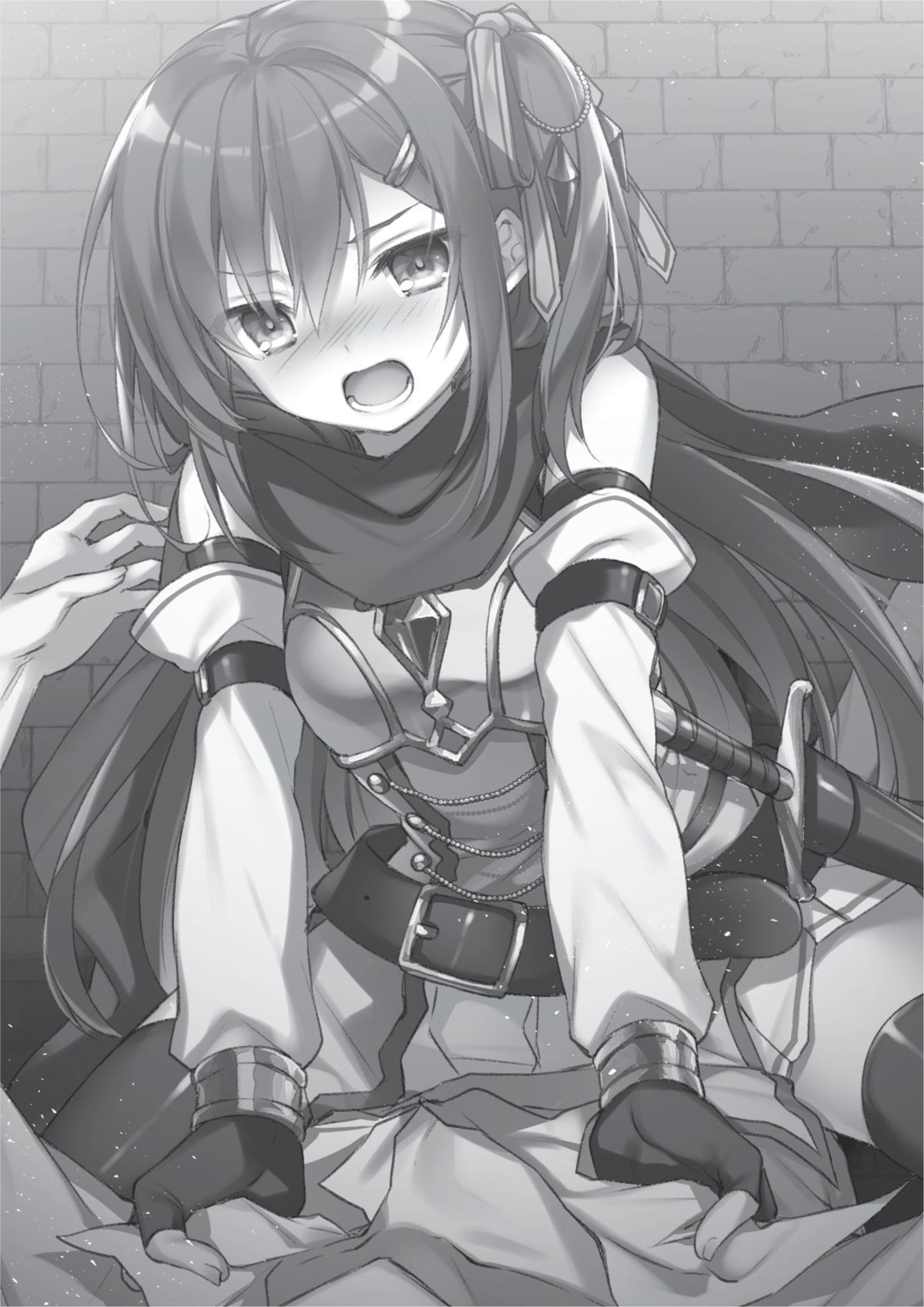 Megami no Yuusha wo Taosu Gesu na Houhou V3 Illustration - Megumi Novel