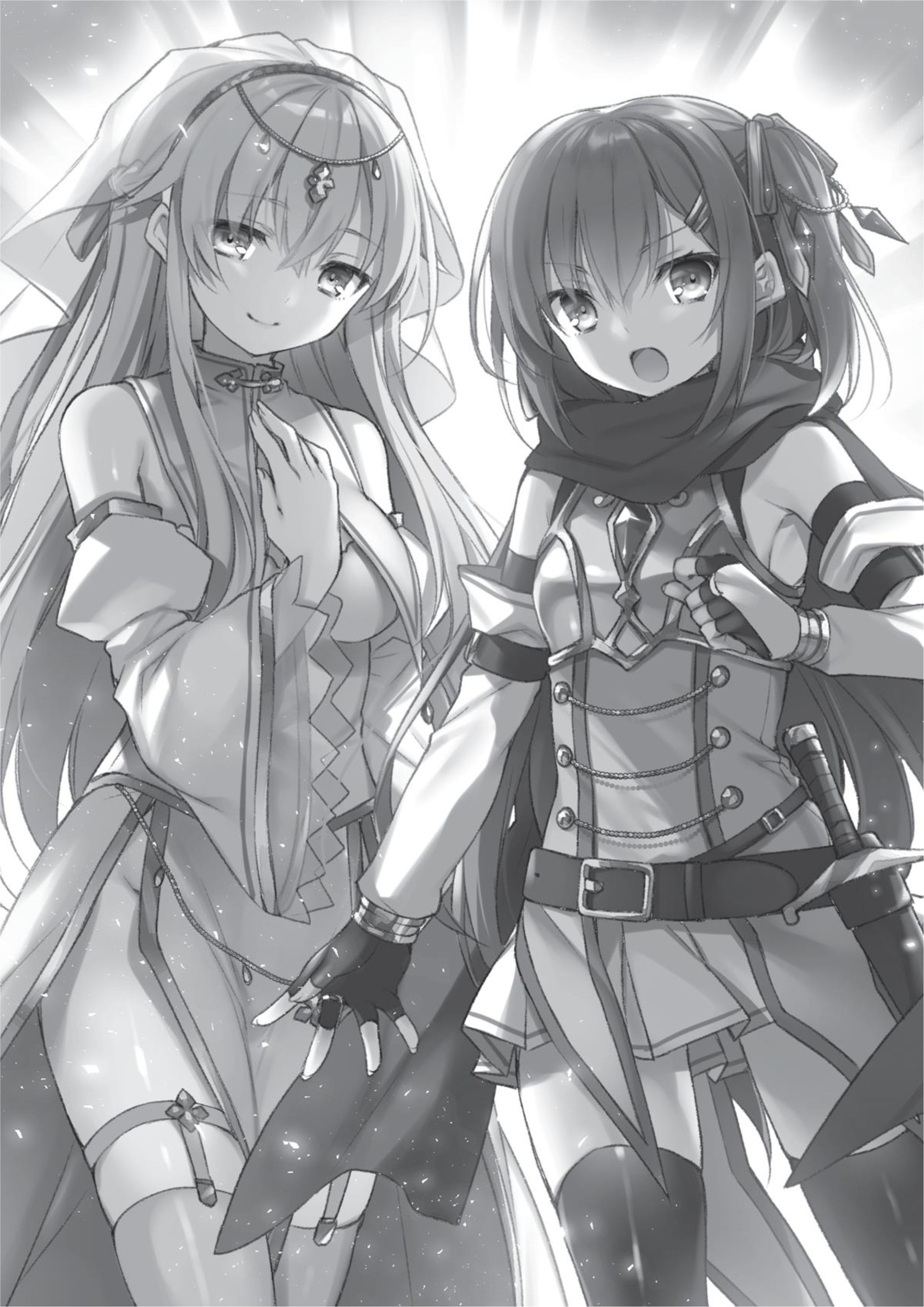 Megami no Yuusha wo Taosu Gesu na Houhou V3 Illustration - Megumi Novel