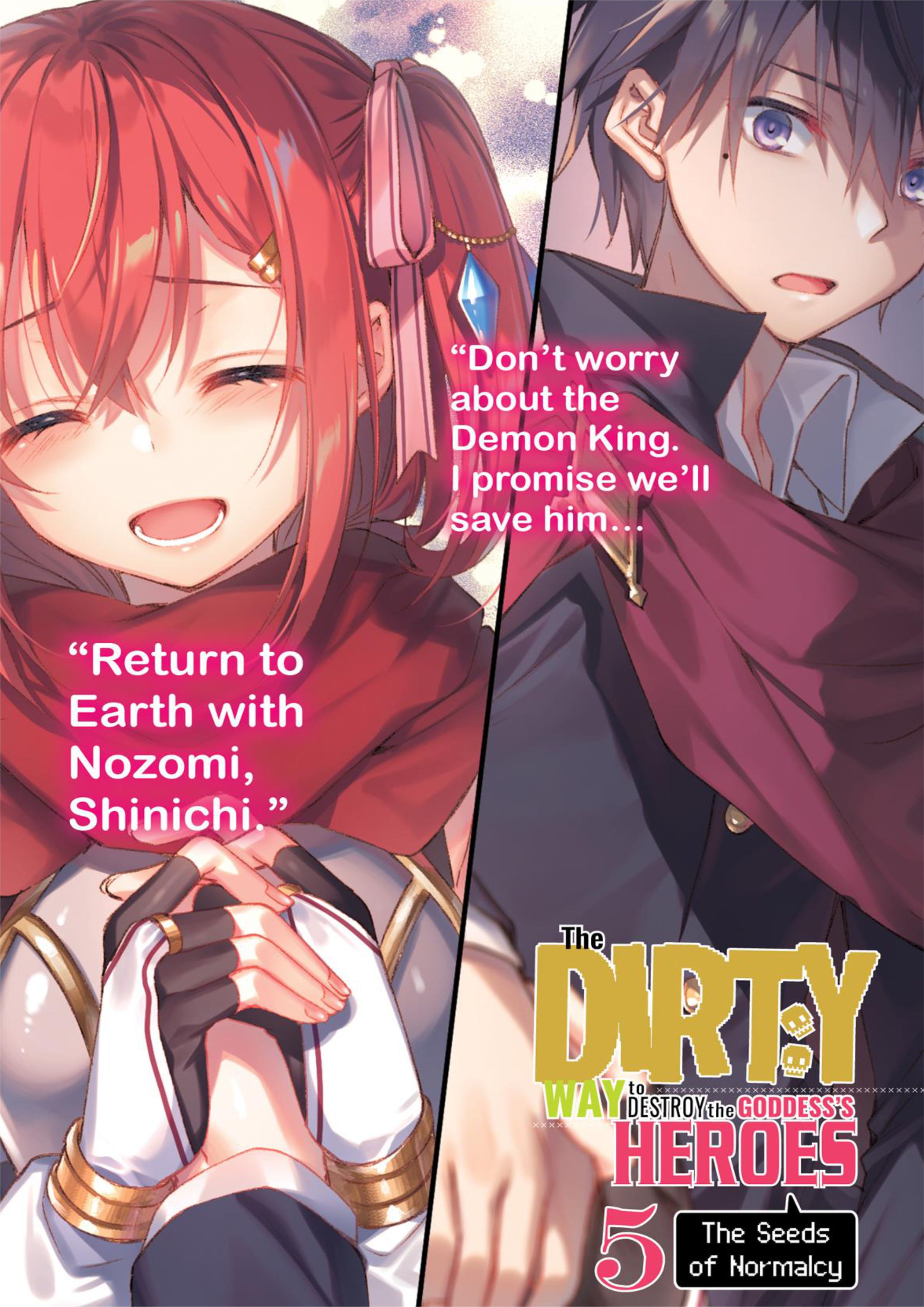 Megami no Yuusha wo Taosu Gesu na Houhou V5 Illustration - Megumi Novel