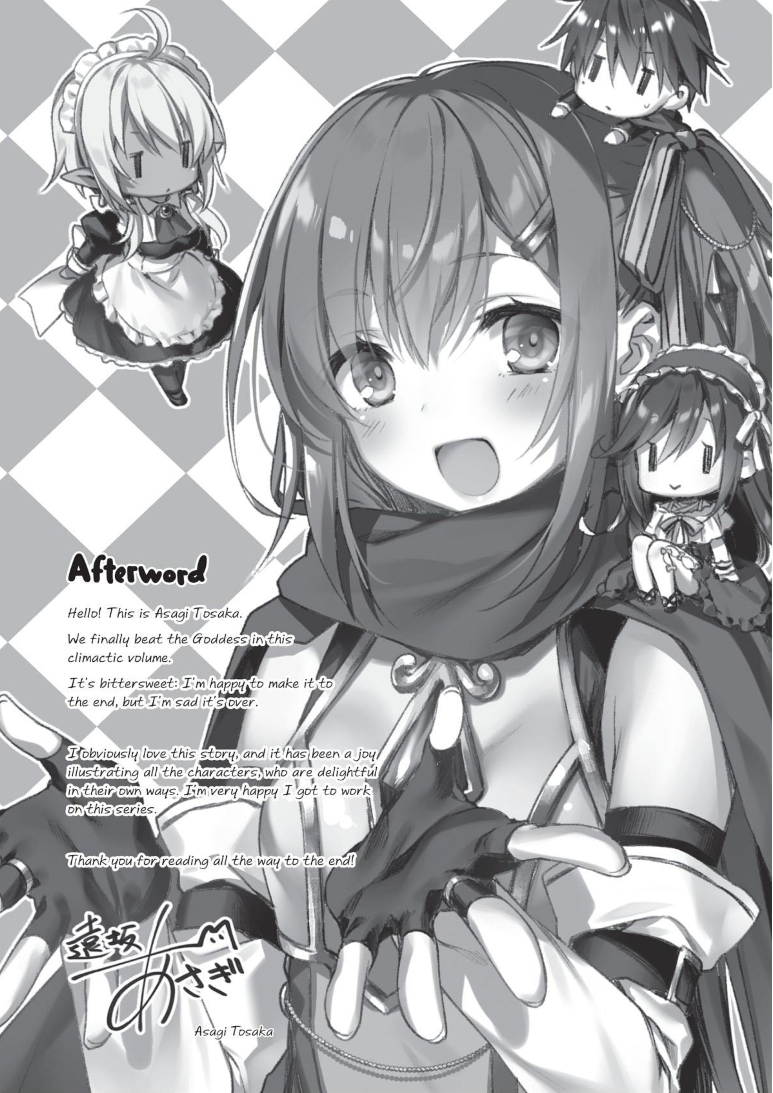 Megami no Yuusha wo Taosu Gesu na Houhou V5 Illustration - Megumi Novel