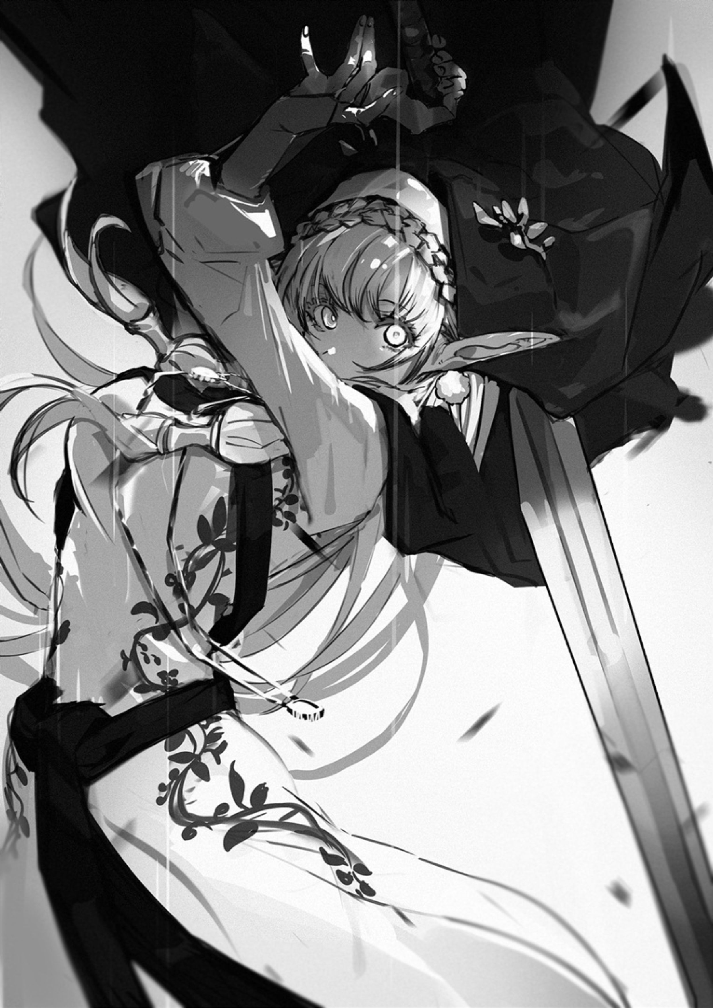 Meikyu wa Honogurai V1 Illustration - Megumi Novel