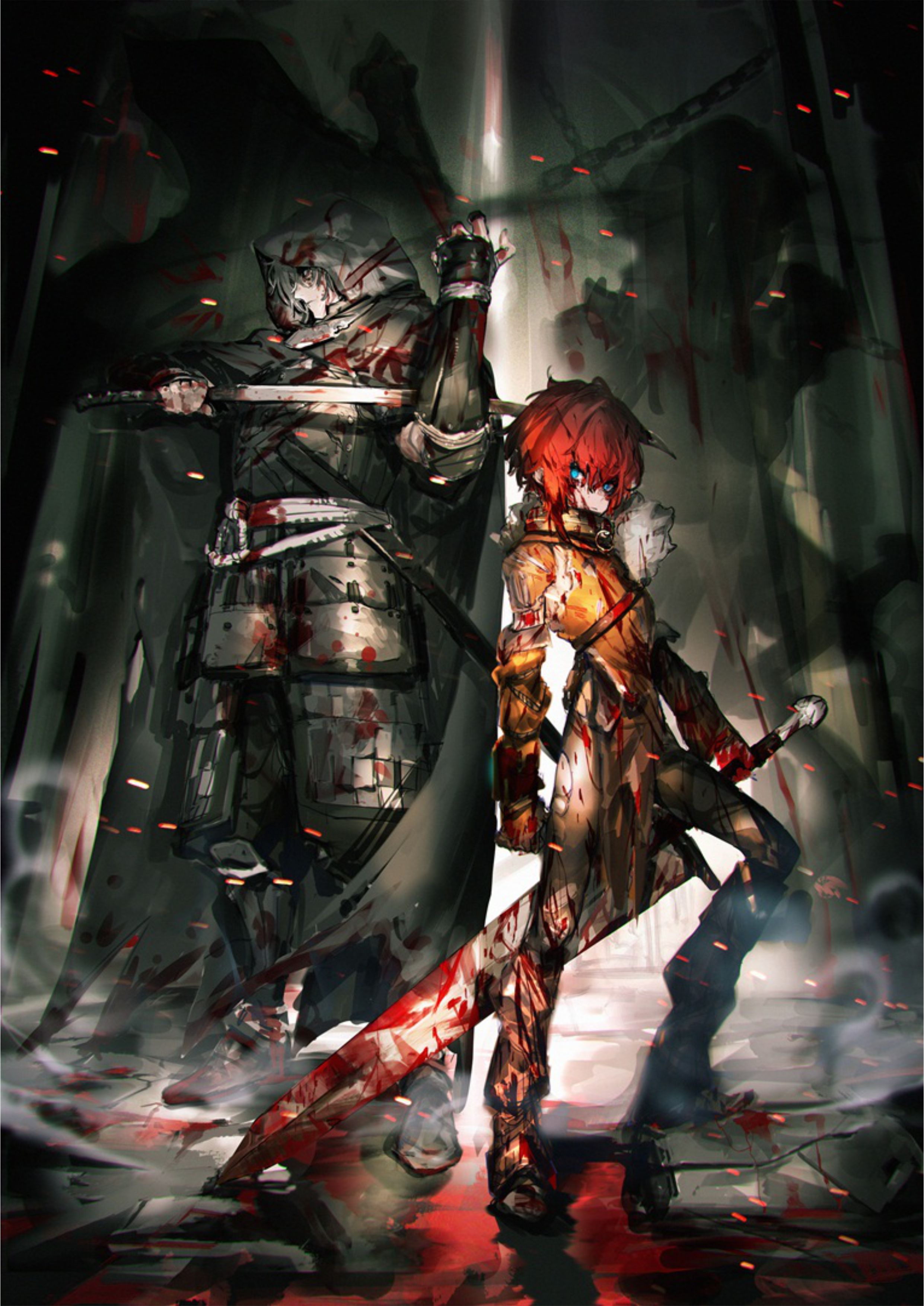 Meikyu wa Honogurai V1 Illustration - Megumi Novel