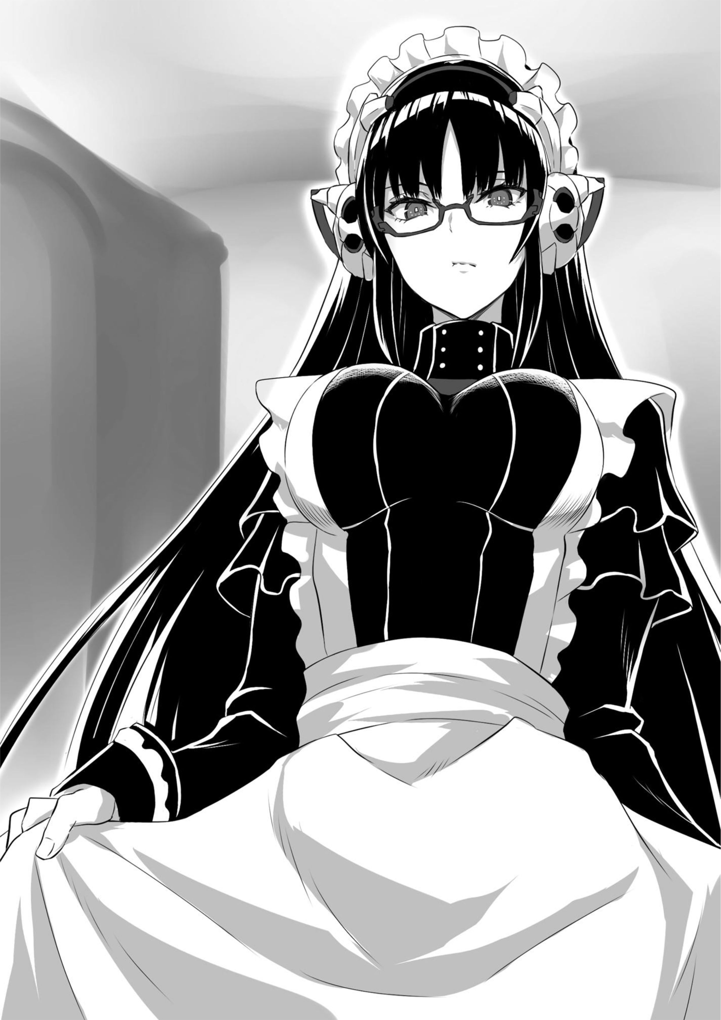 Mezametara Saikyou Soubi to Uchuusen Mochidattanode V3 Illustration - Megumi Novel