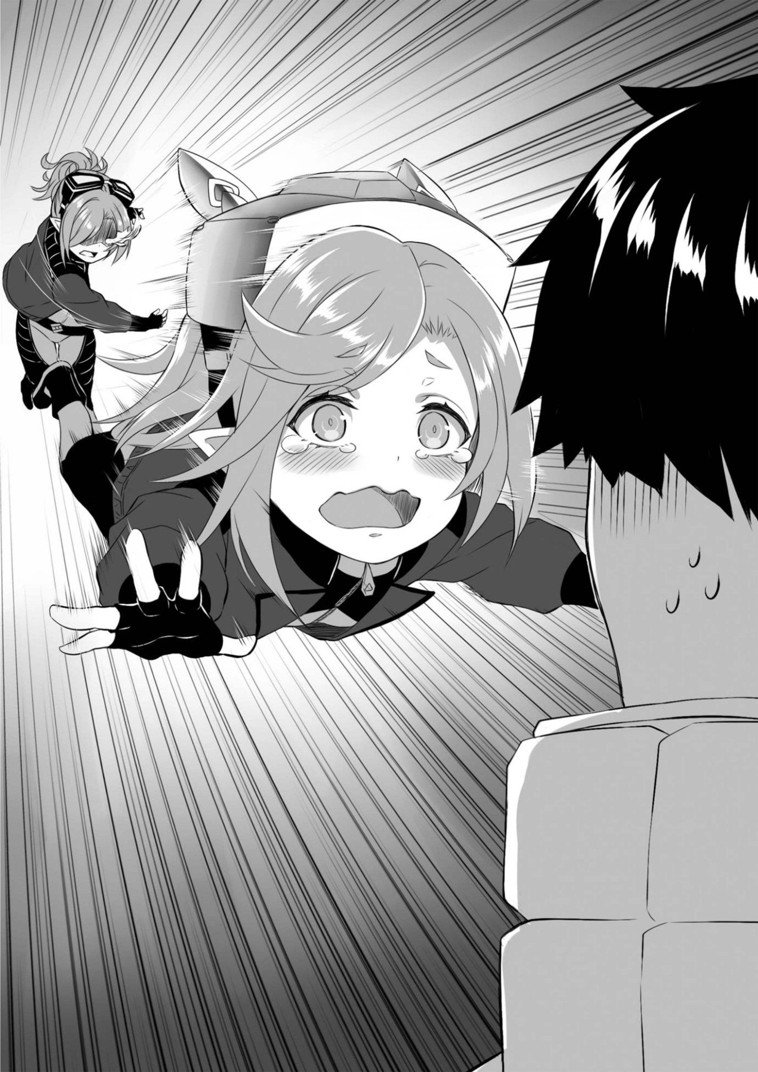 Mezametara Saikyou Soubi to Uchuusen Mochidattanode V5 Illustration - Megumi Novel