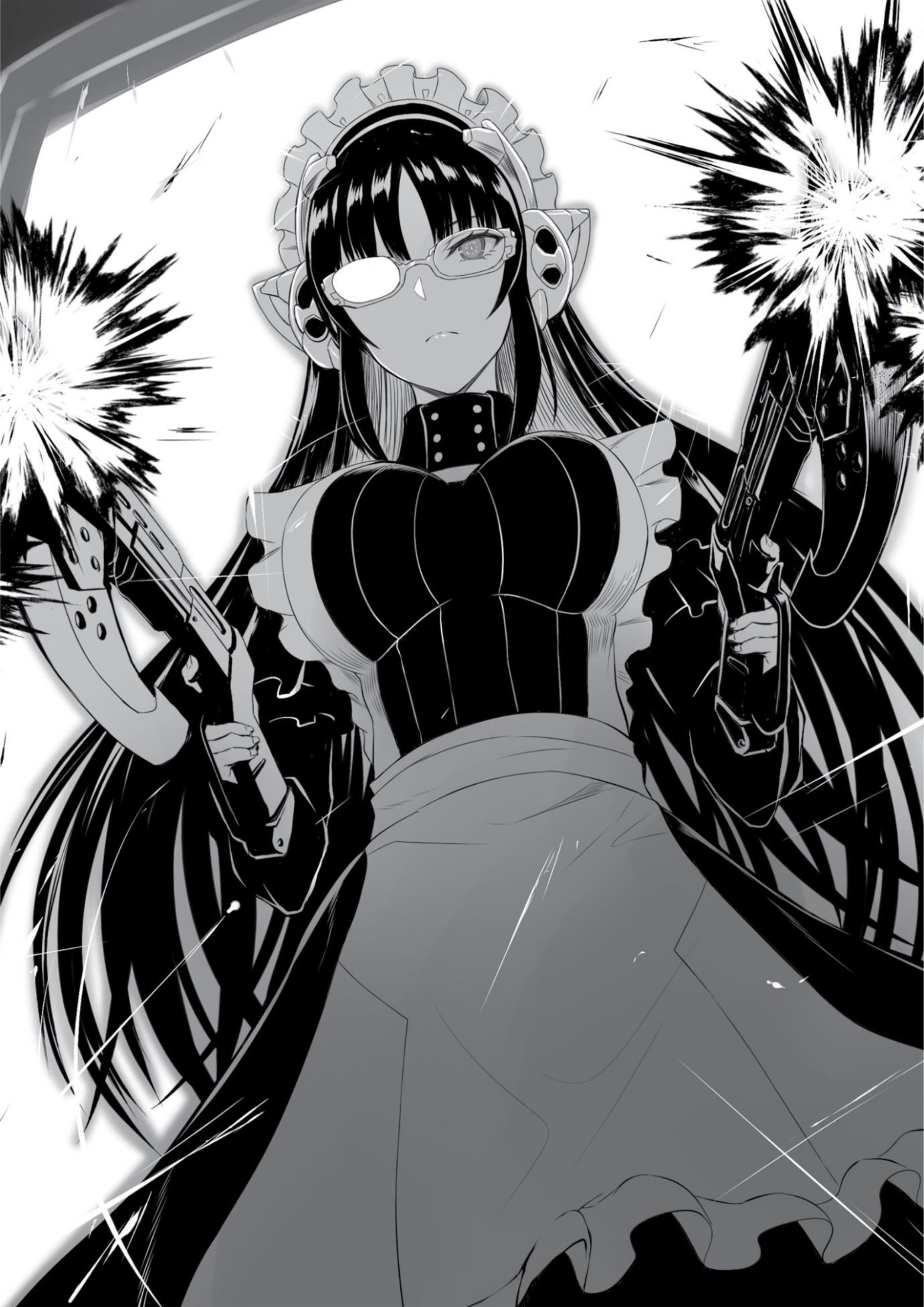 Mezametara Saikyou Soubi to Uchuusen Mochidattanode V5 Illustration - Megumi Novel
