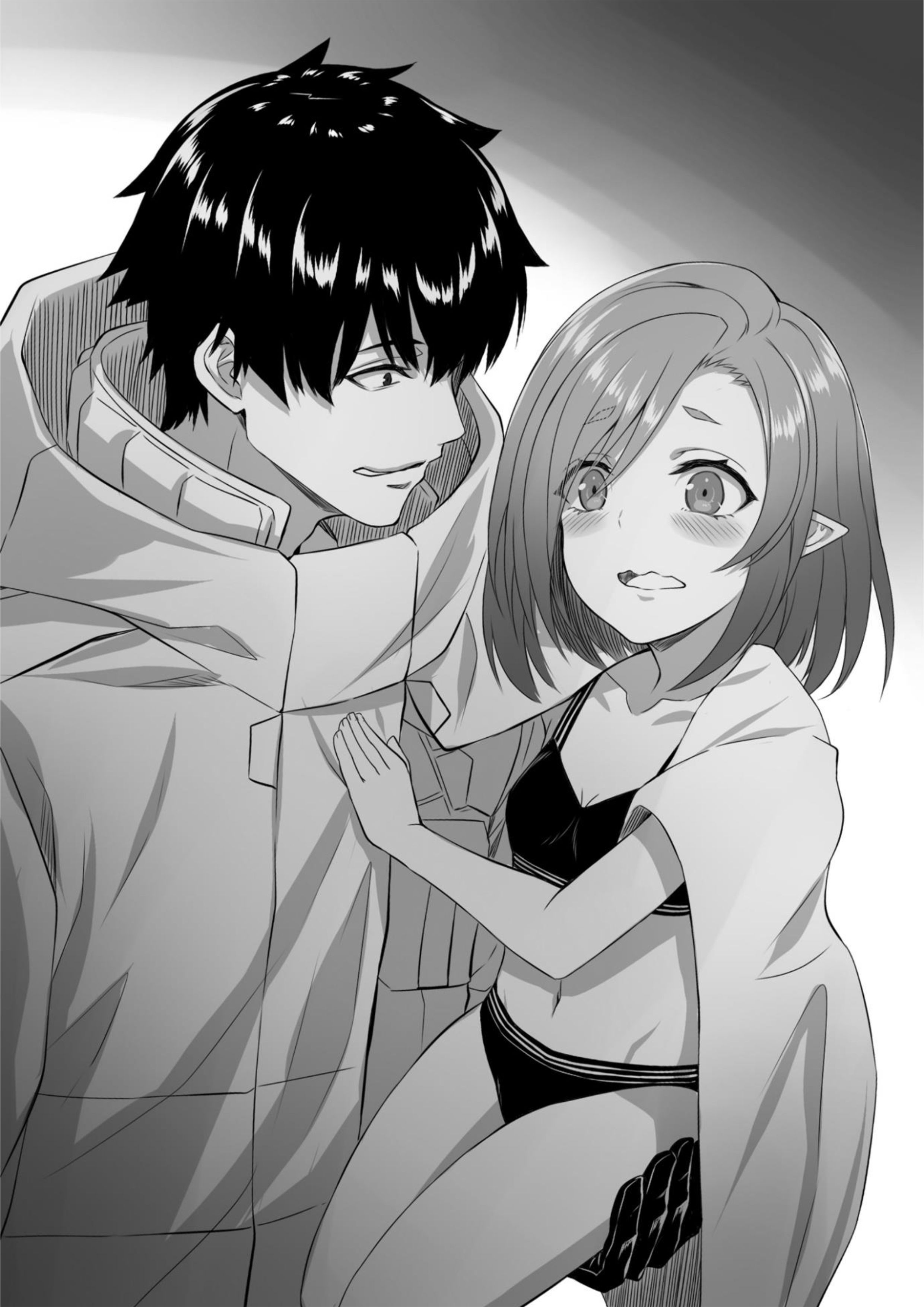 Mezametara Saikyou Soubi to Uchuusen Mochidattanode V5 Illustration - Megumi Novel
