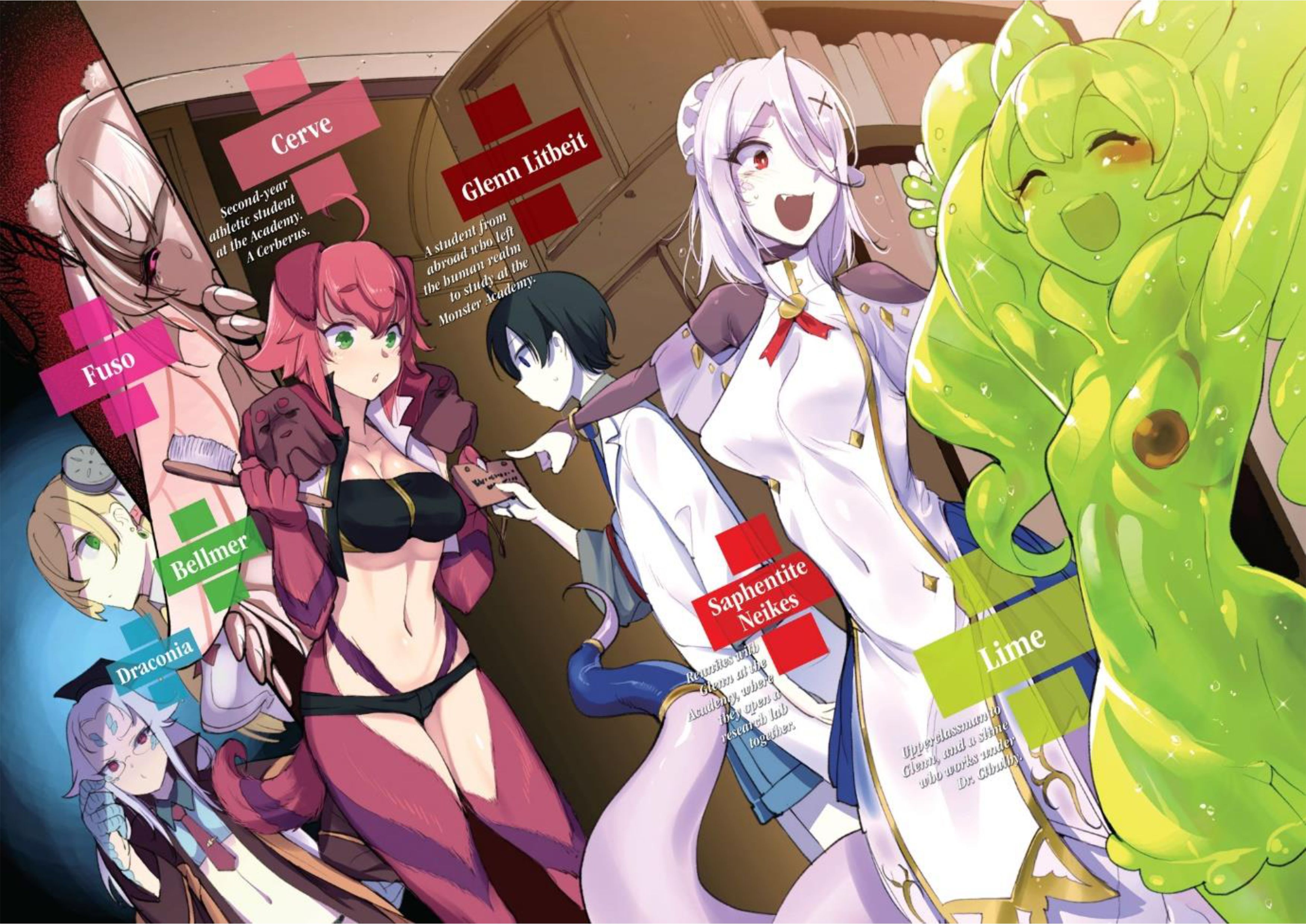 Monster Musume no Oisha-san V0 Illustration - Megumi Novel