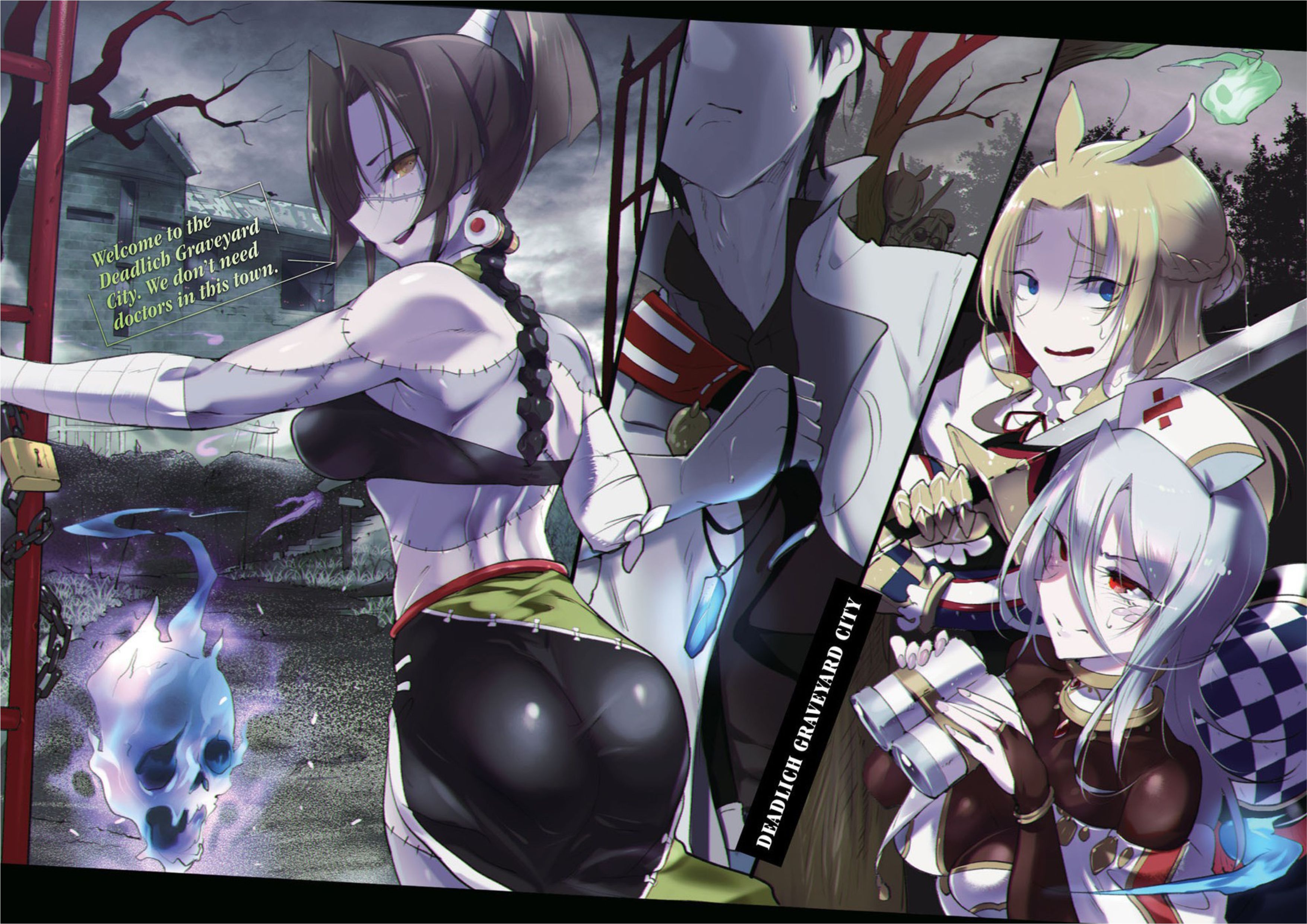 Monster Musume no Oisha-san V4 Illustration - Megumi Novel