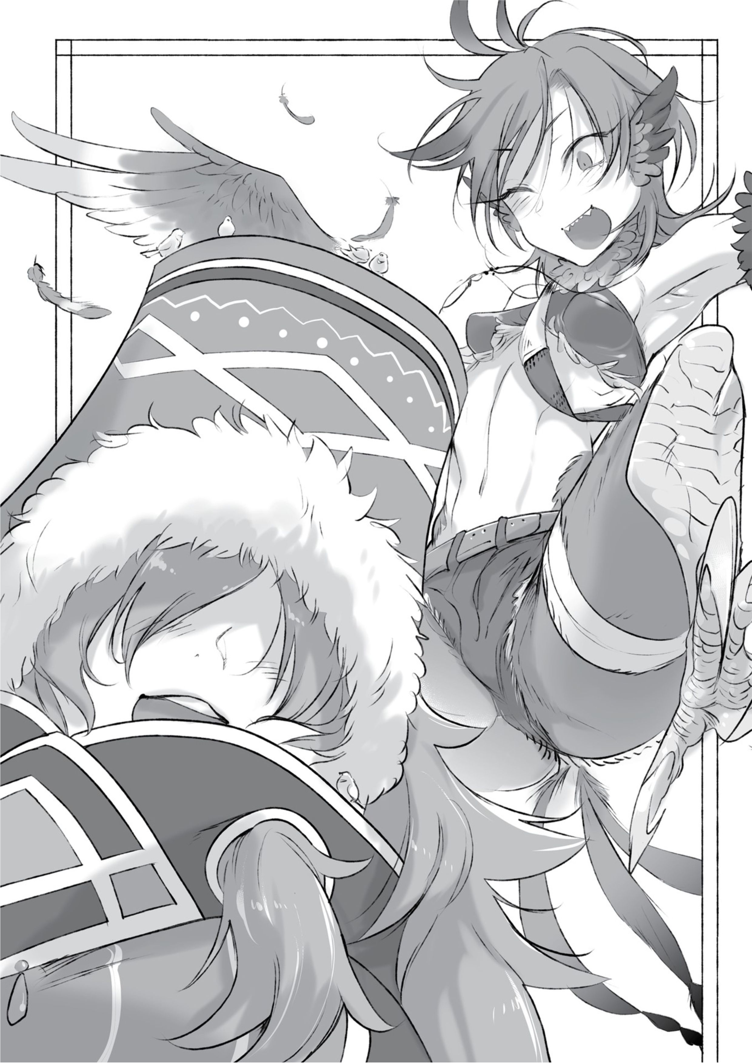 Monster Musume no Oisha-san V4 Illustration - Megumi Novel