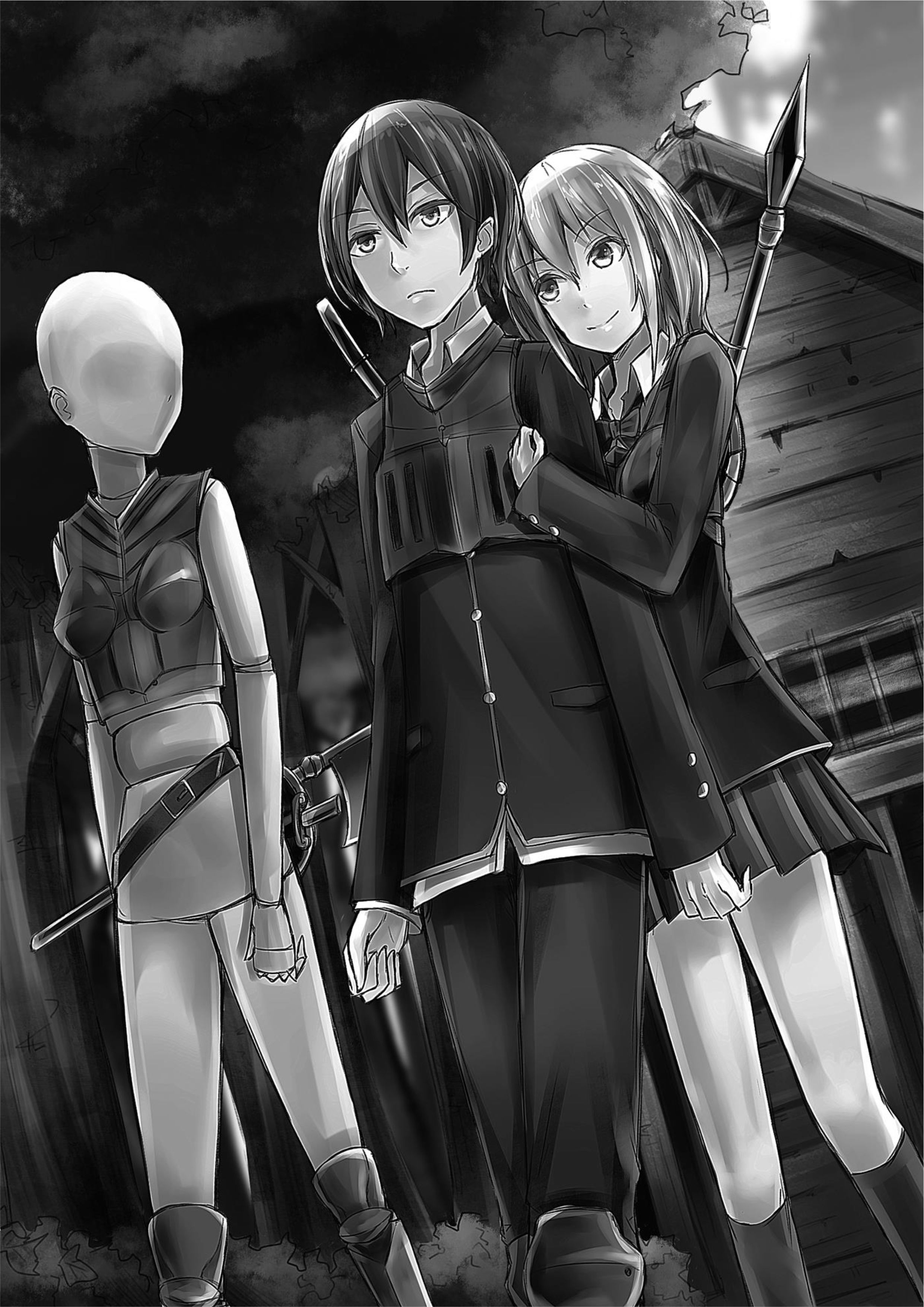 Monster no Goshujin-sama V1 Illustration - Megumi Novel