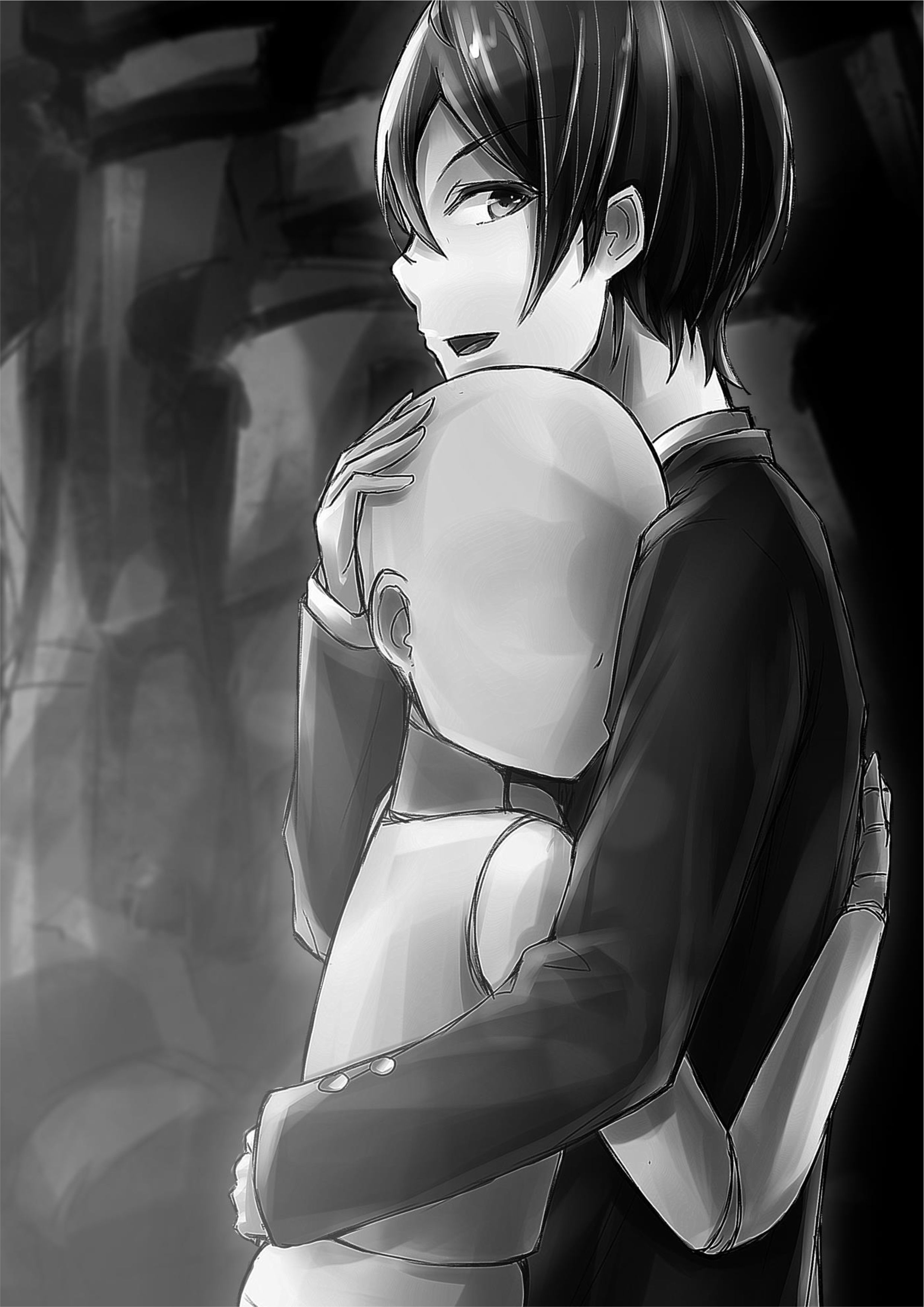 Monster no Goshujin-sama V1 Illustration - Megumi Novel