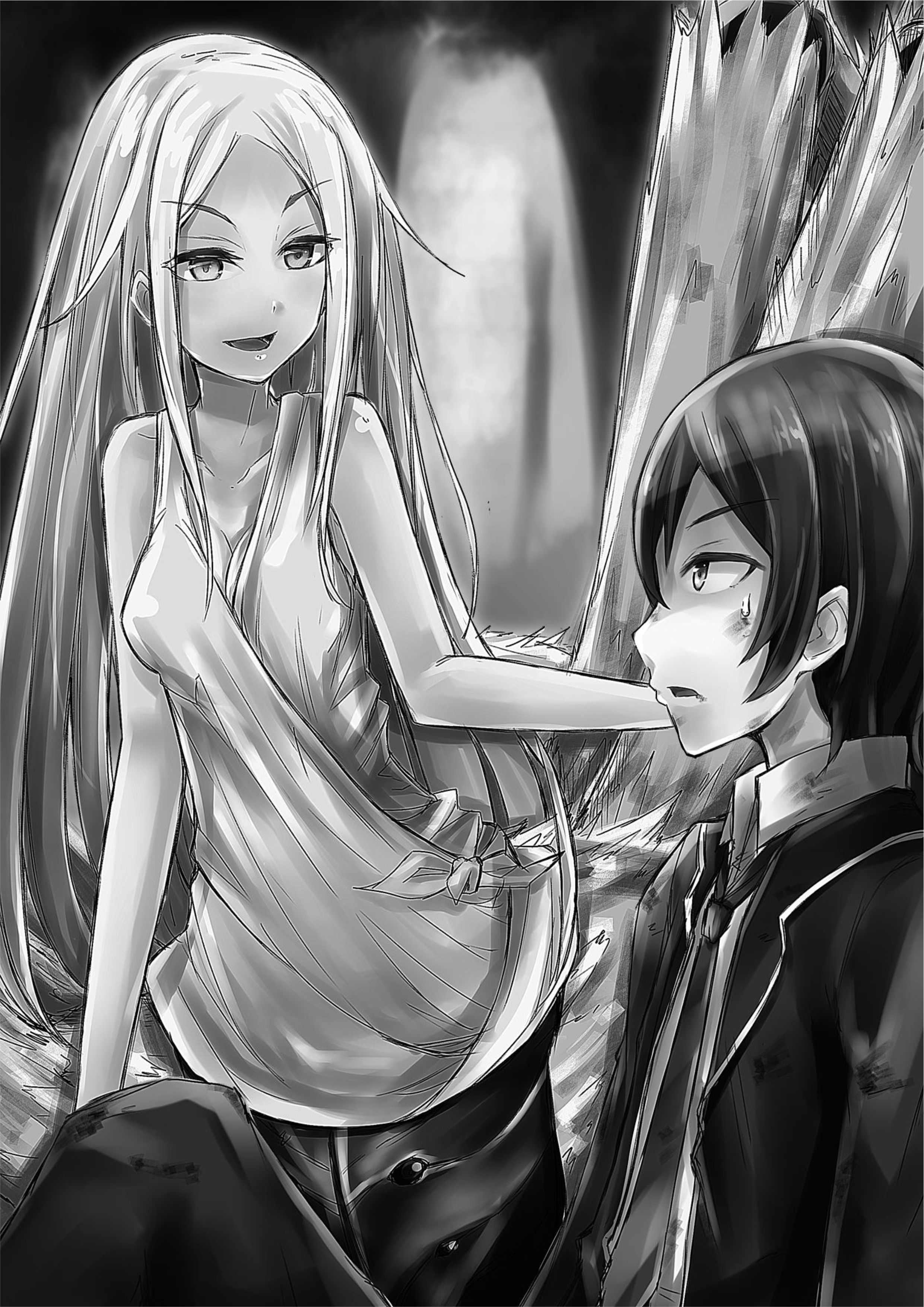 Monster no Goshujin-sama V1 Illustration - Megumi Novel