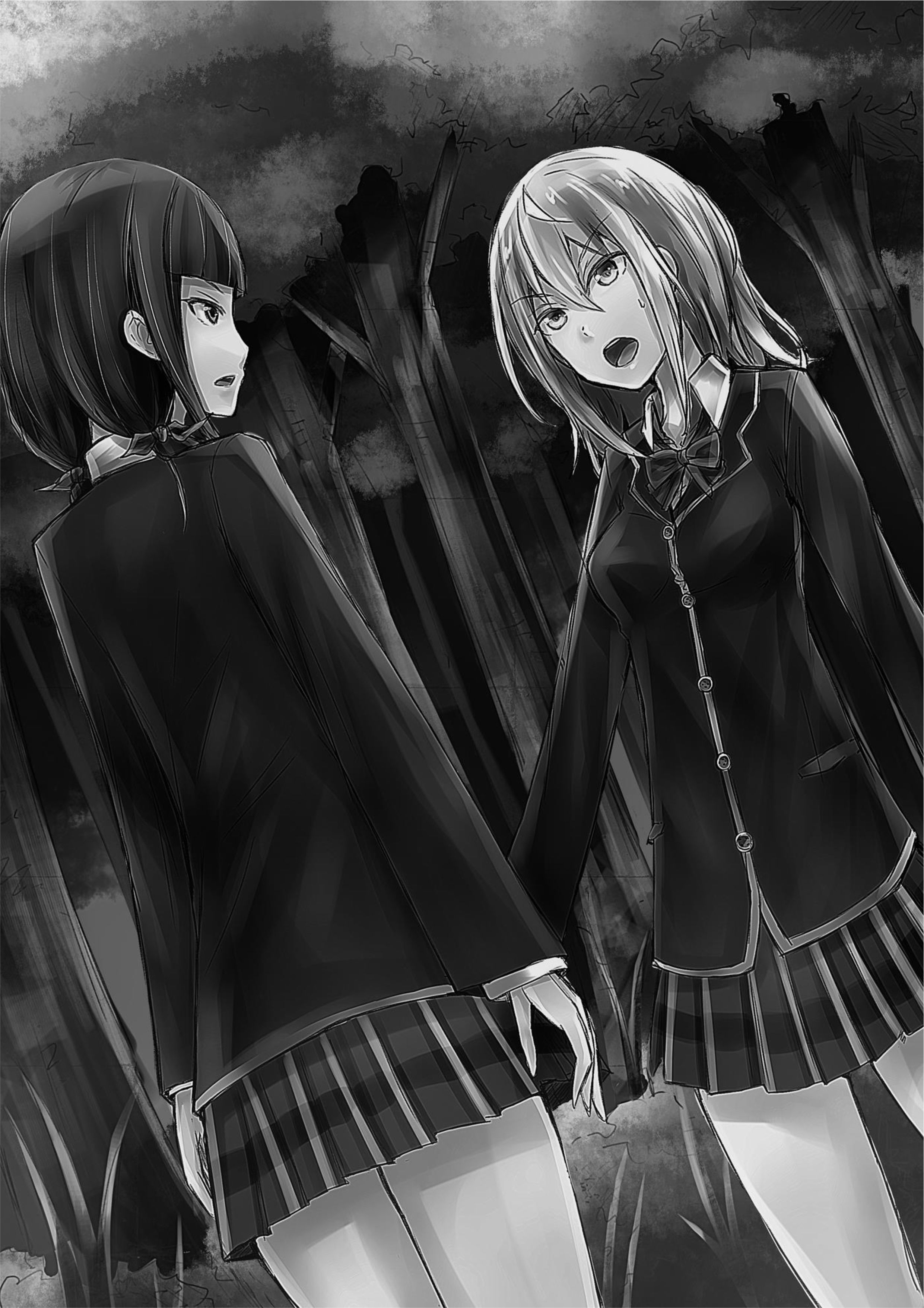 Monster no Goshujin-sama V1 Illustration - Megumi Novel