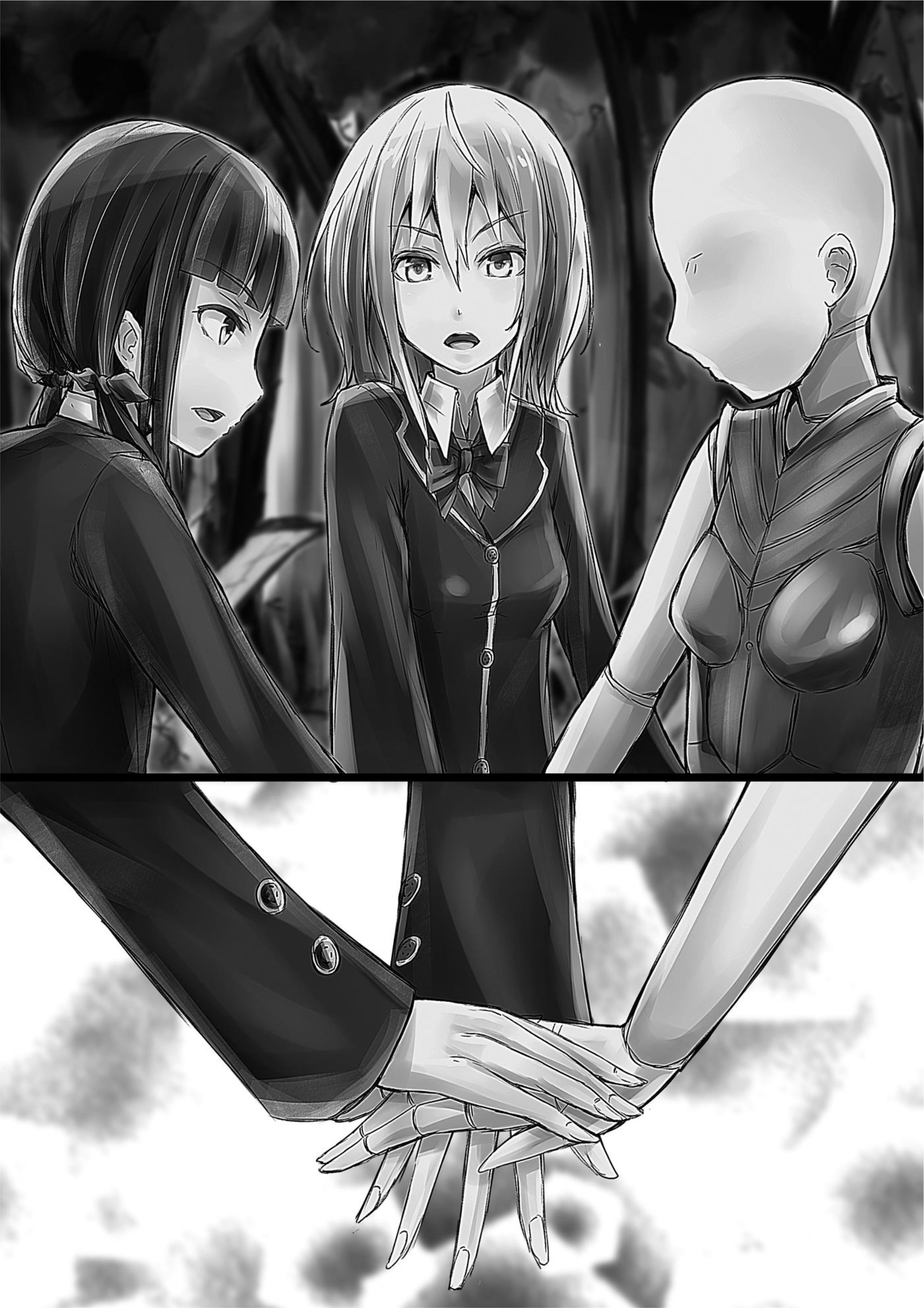 Monster no Goshujin-sama V1 Illustration - Megumi Novel