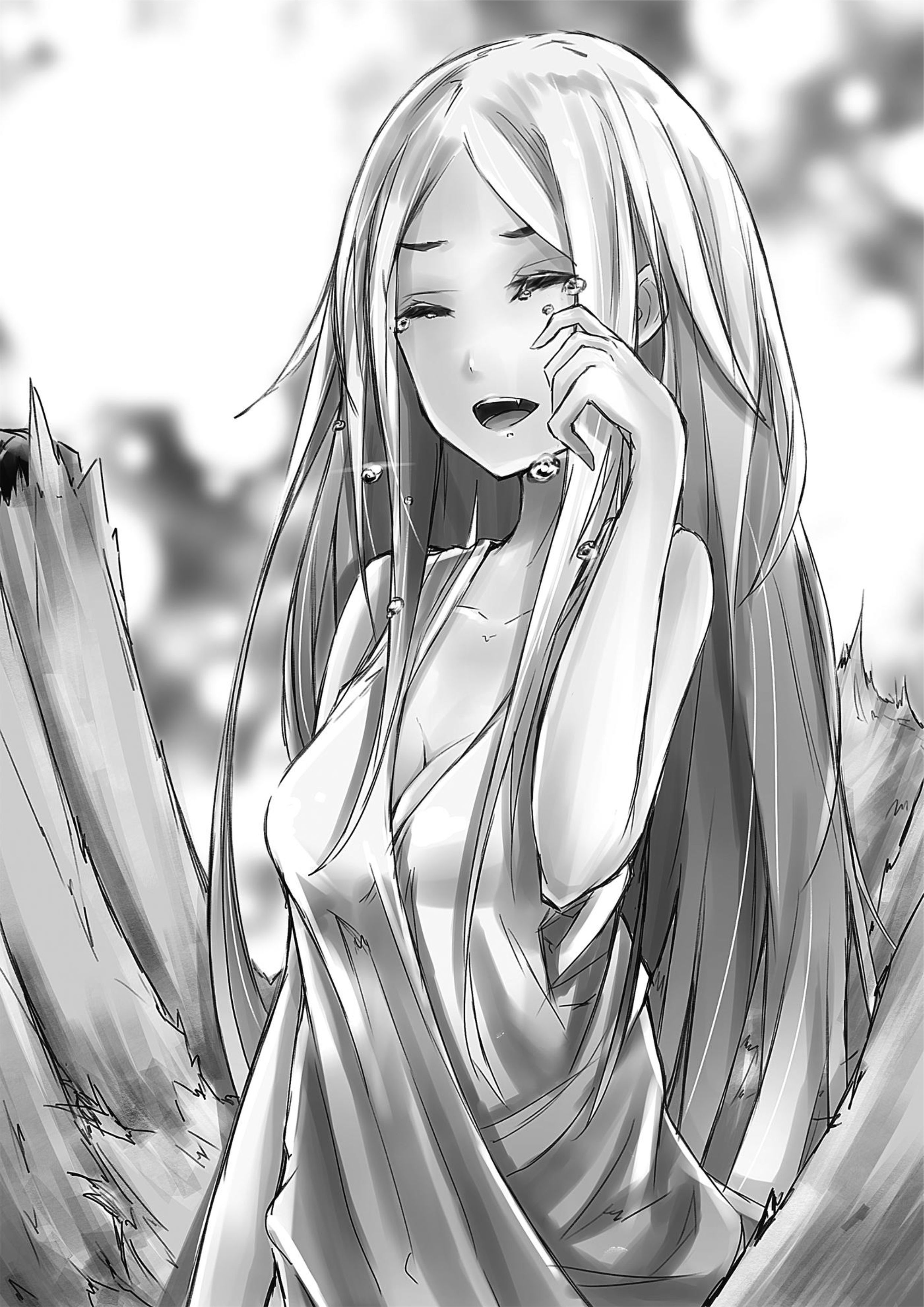 Monster no Goshujin-sama V1 Illustration - Megumi Novel