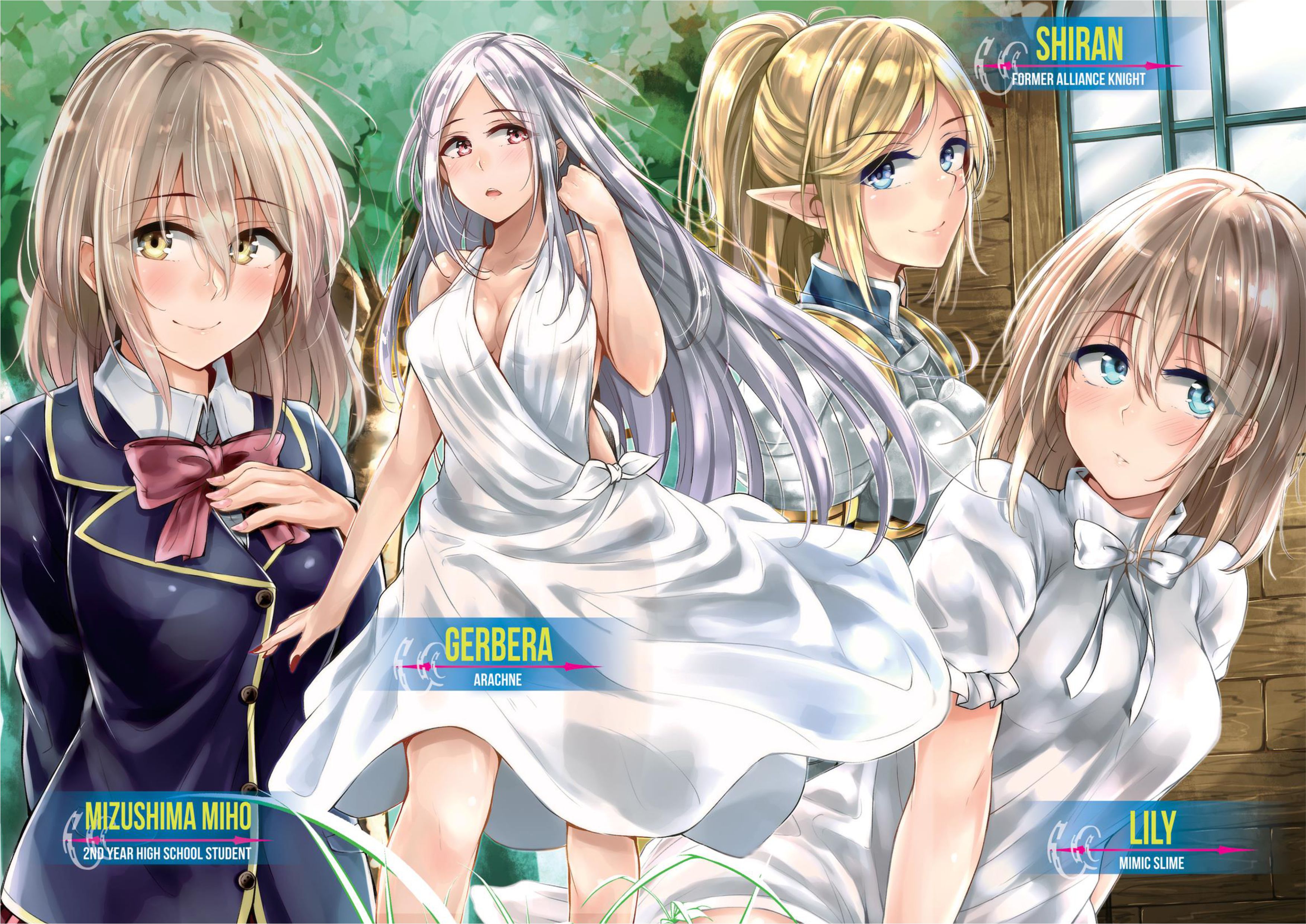 Monster no Goshujin-sama V7 Illustration - Megumi Novel