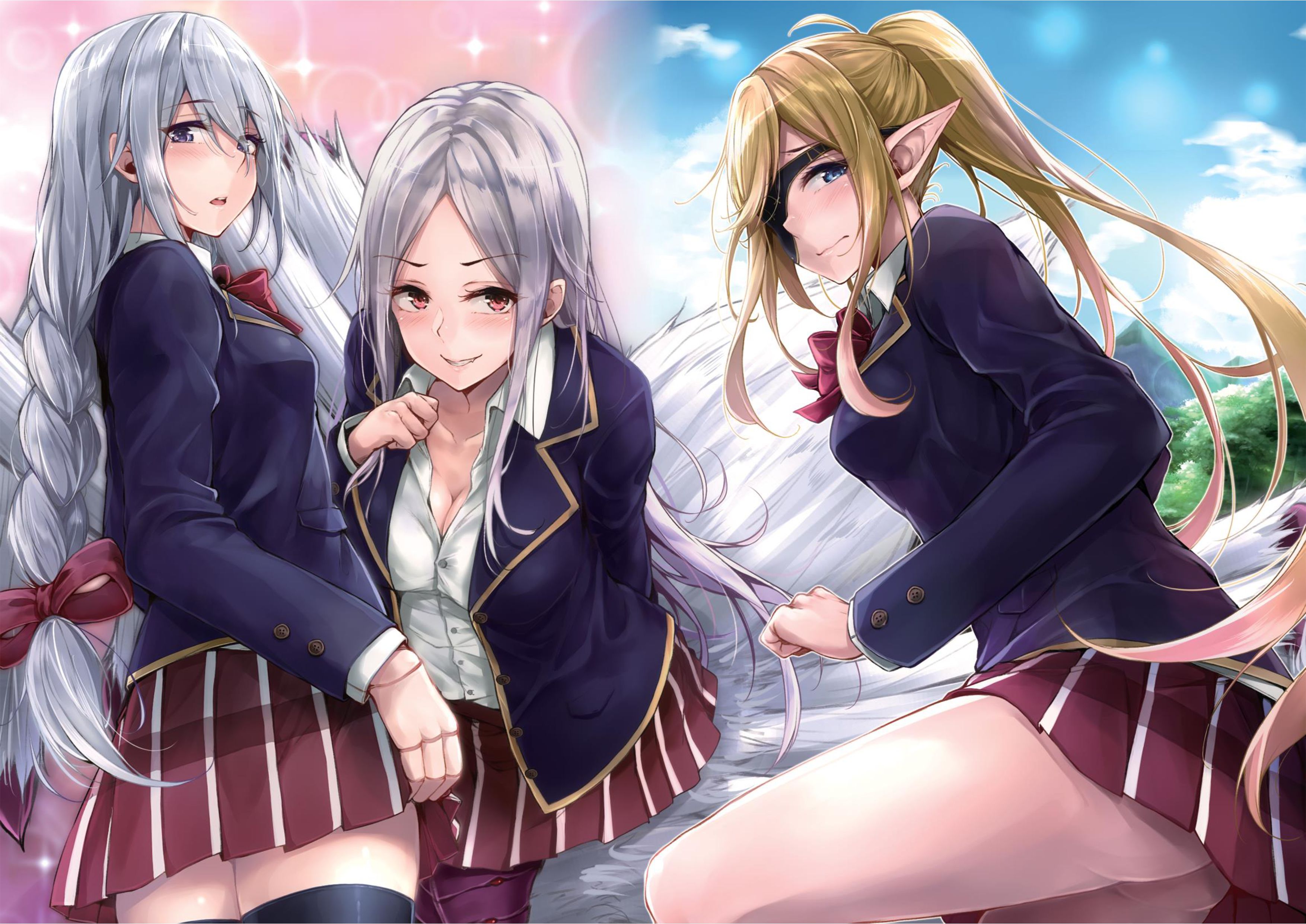 Monster no Goshujin-sama V9 Illustration - Megumi Novel