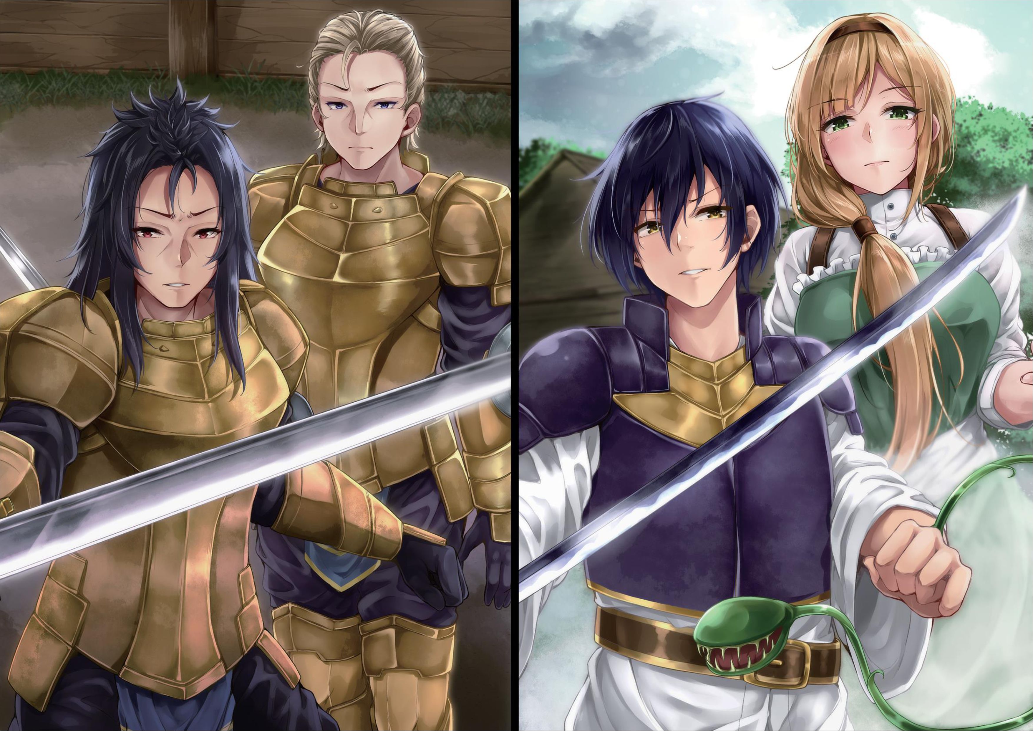 Monster no Goshujin-sama V10 Illustration - Megumi Novel