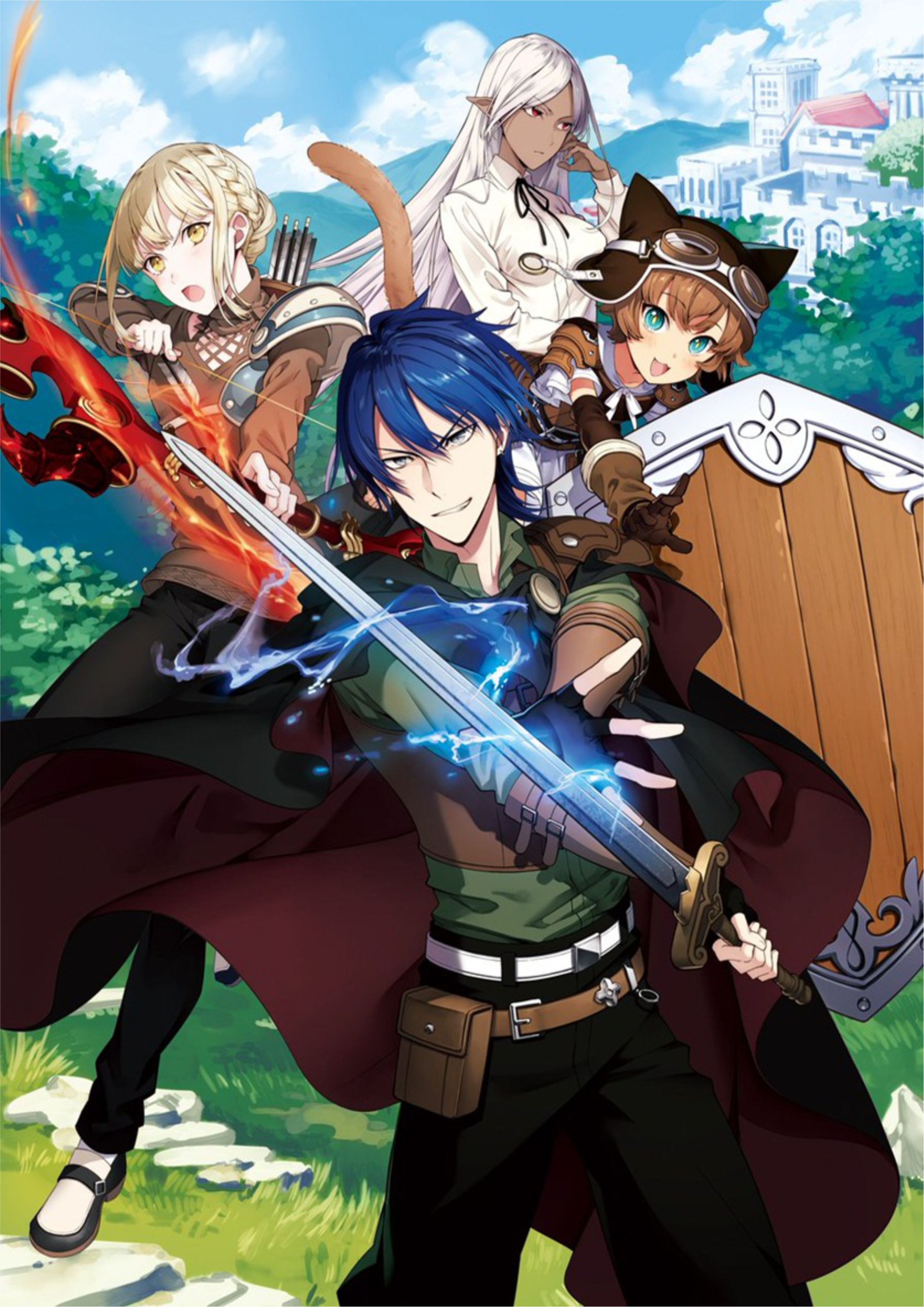 Moto Sekai Ichi V1 Illustration - Megumi Novel