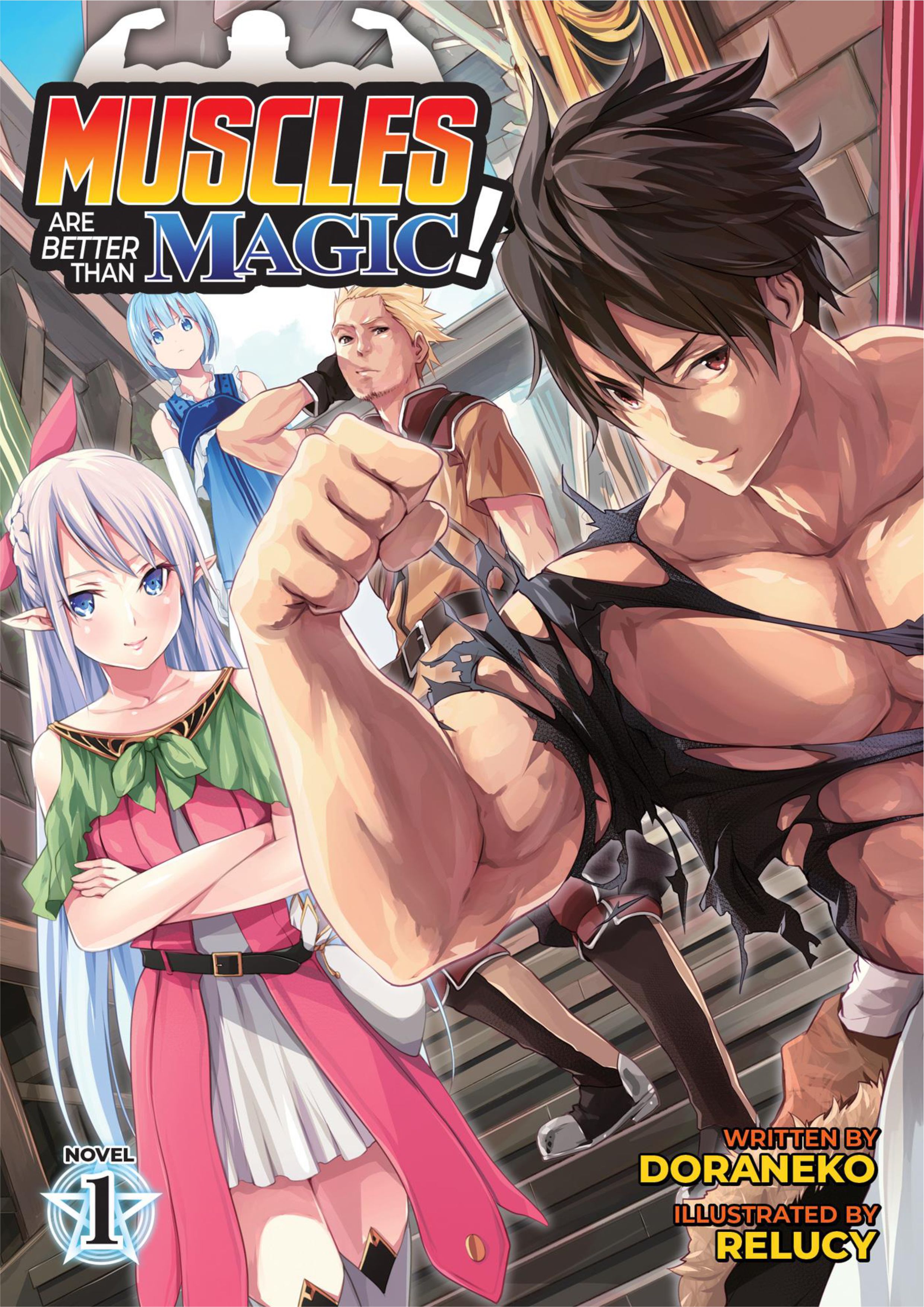 Muscles are Better Than Magic! V1 Illustration - Megumi Novel