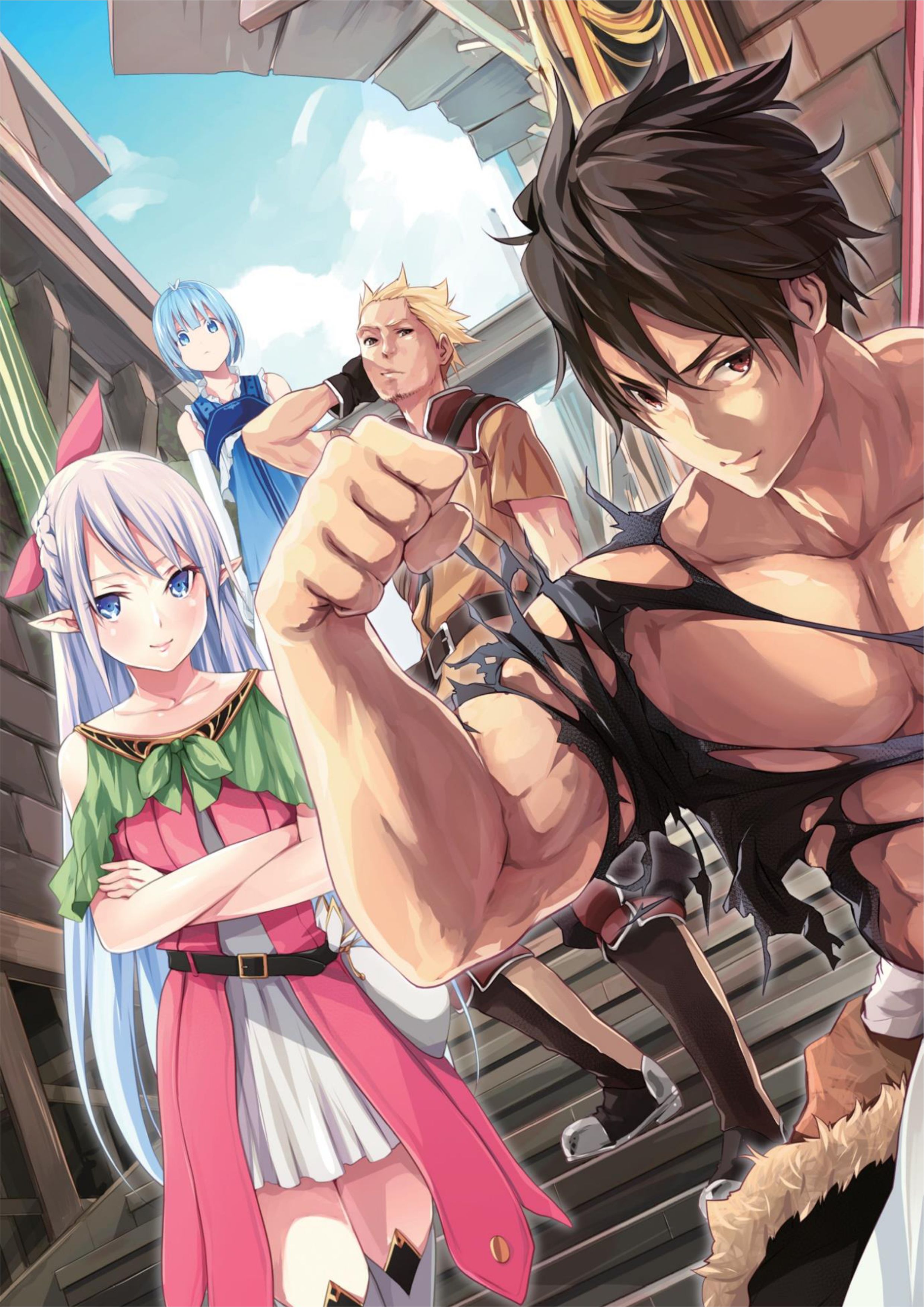 Muscles are Better Than Magic! V1 Illustration - Megumi Novel