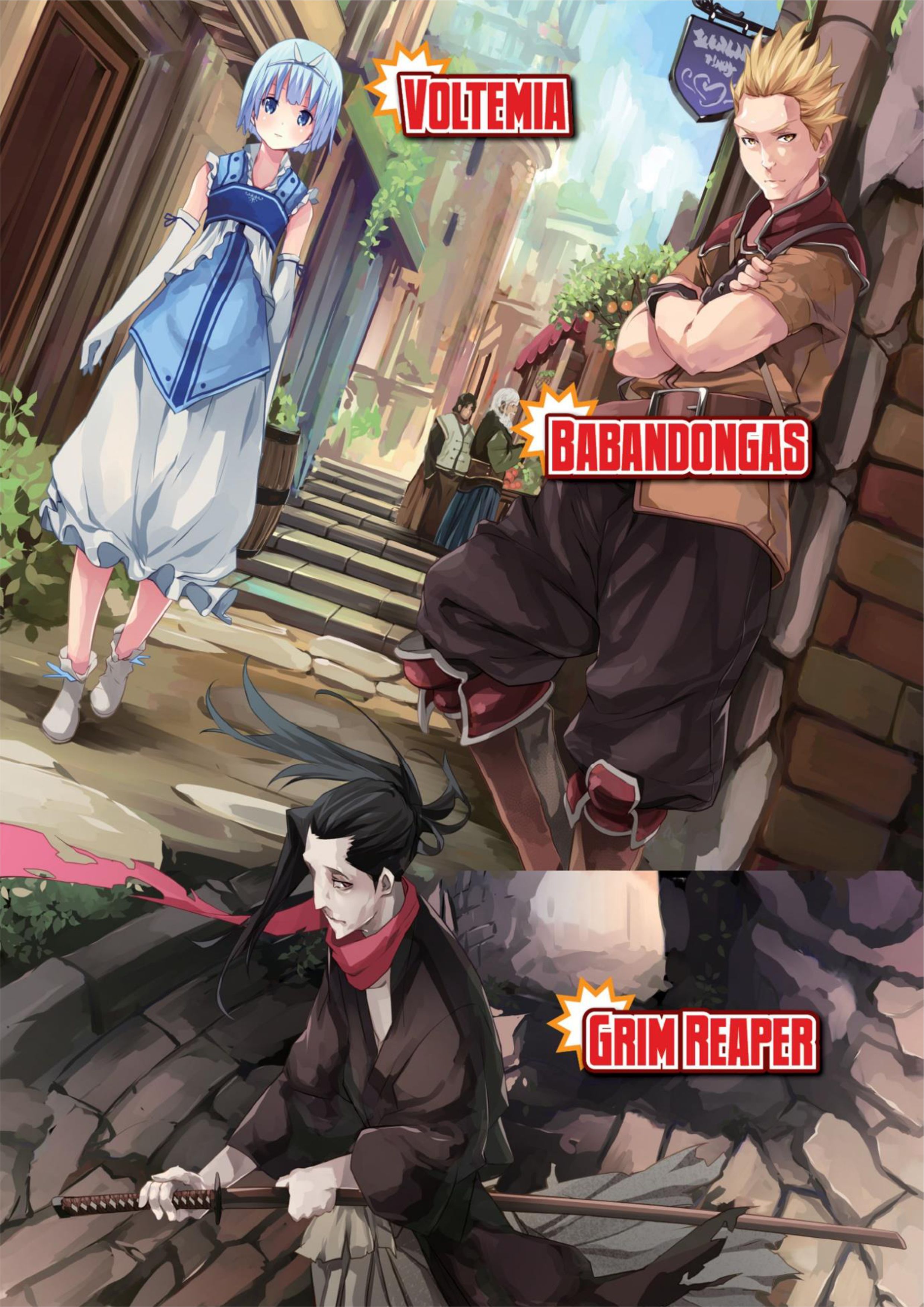 Muscles are Better Than Magic! V1 Illustration - Megumi Novel