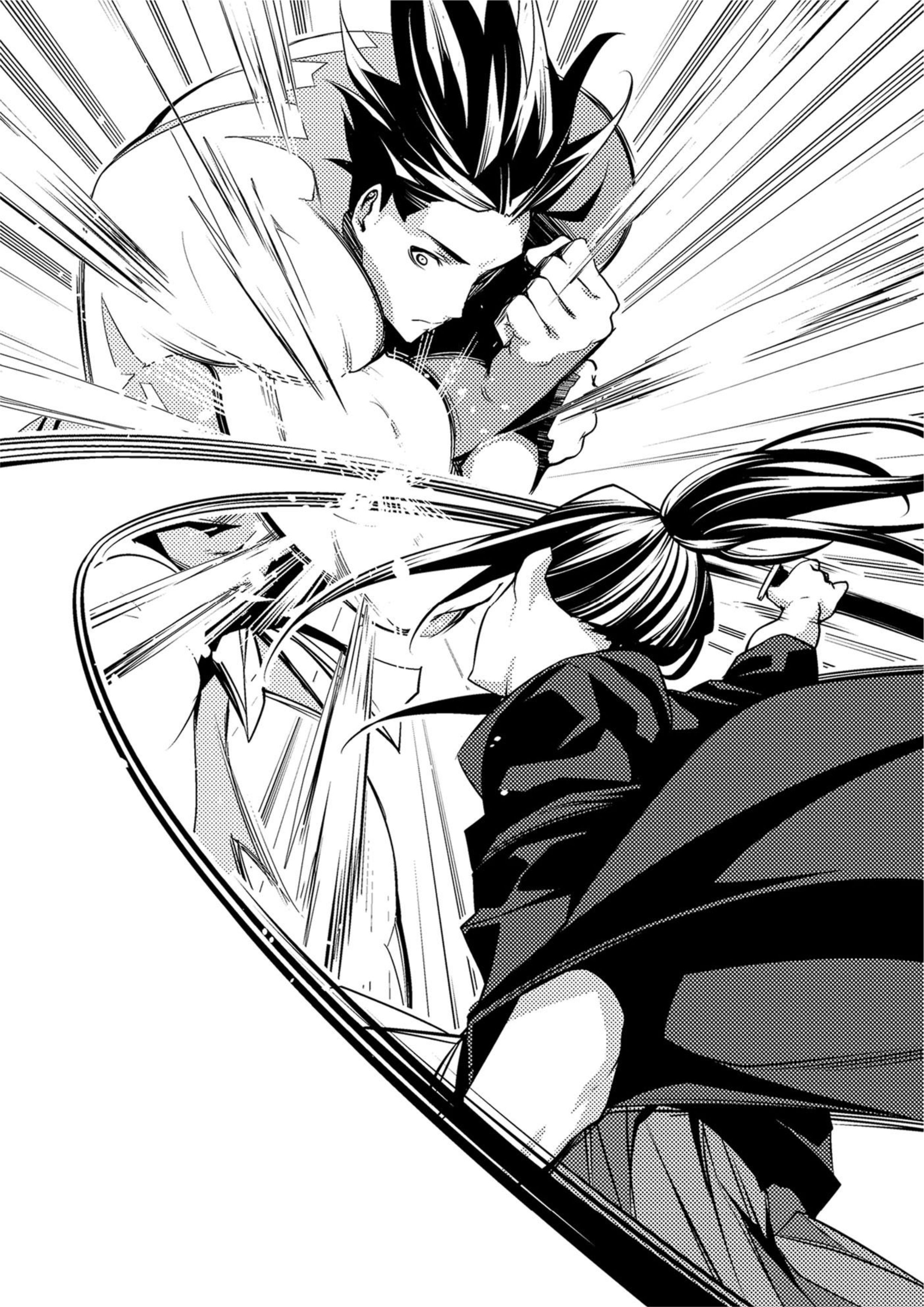 Muscles are Better Than Magic! V1 Illustration - Megumi Novel