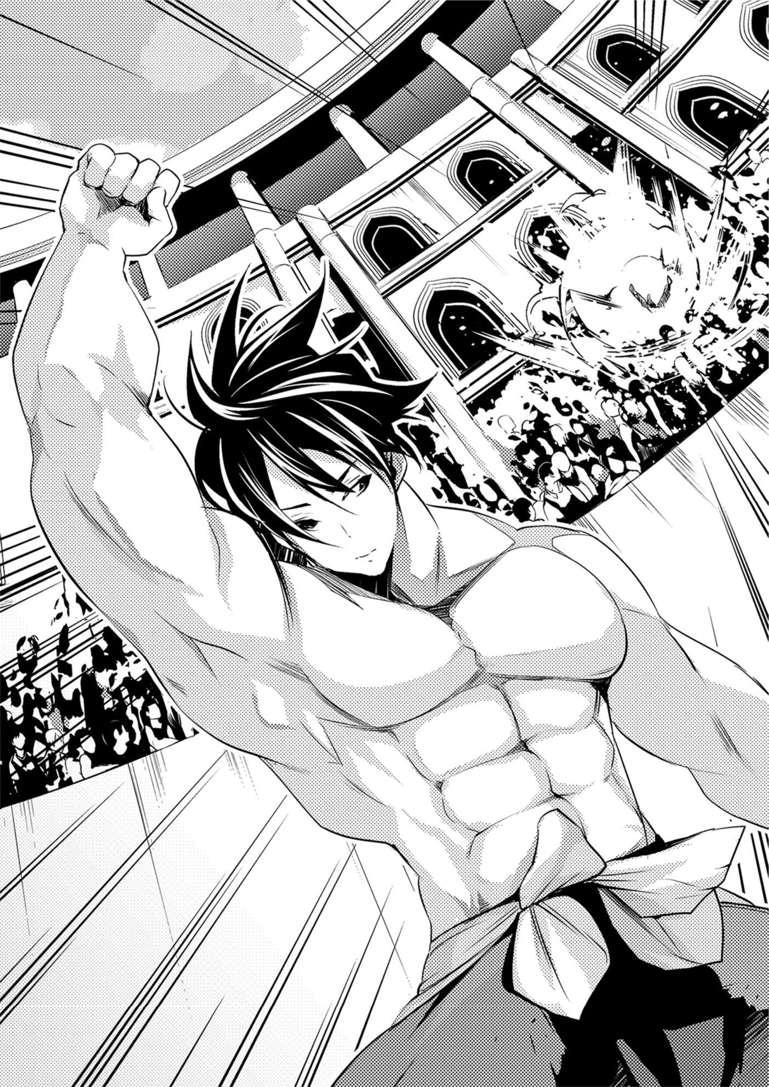 Muscles are Better Than Magic! V1 Illustration - Megumi Novel