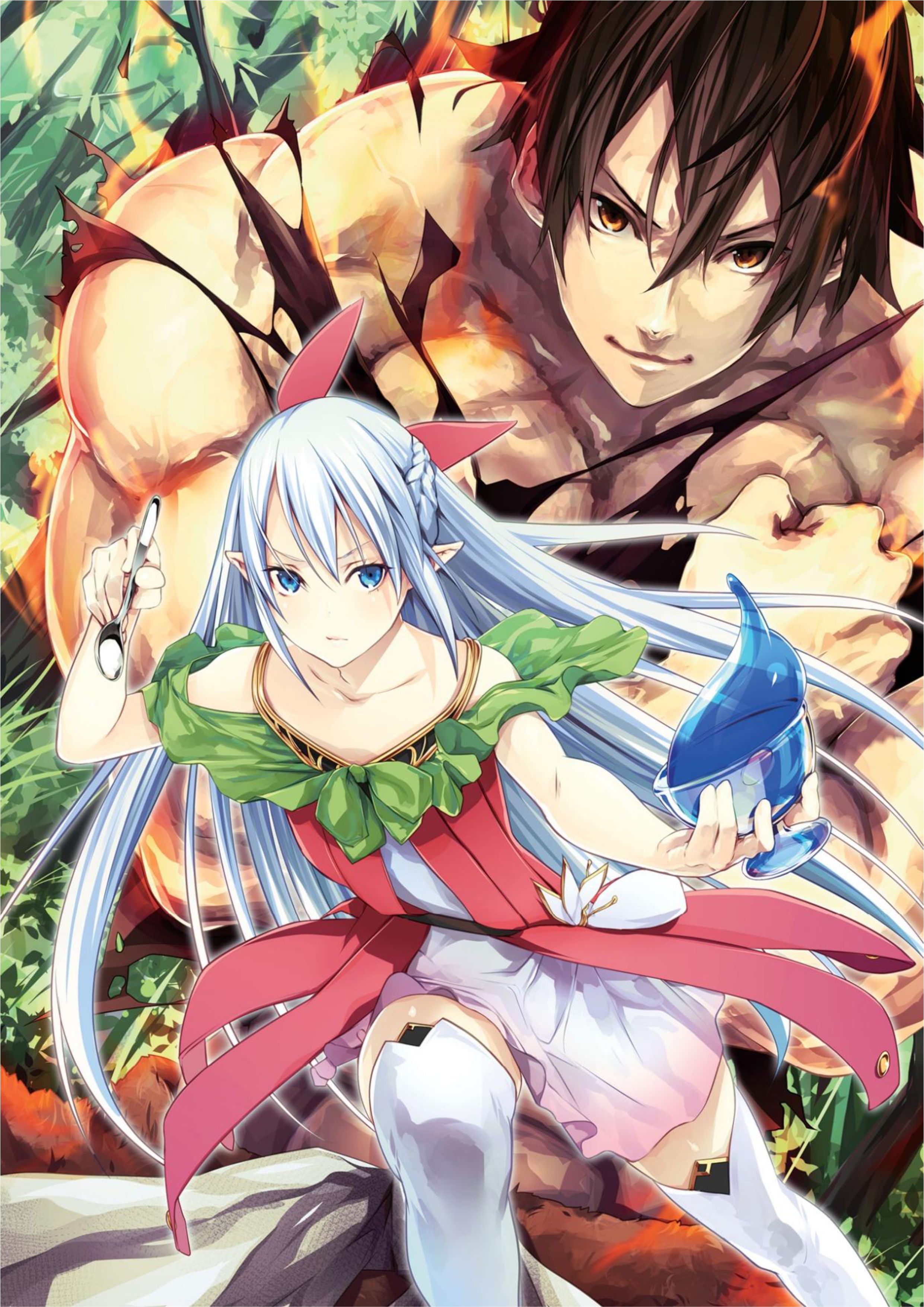 Muscles are Better Than Magic! V2 Illustration - Megumi Novel