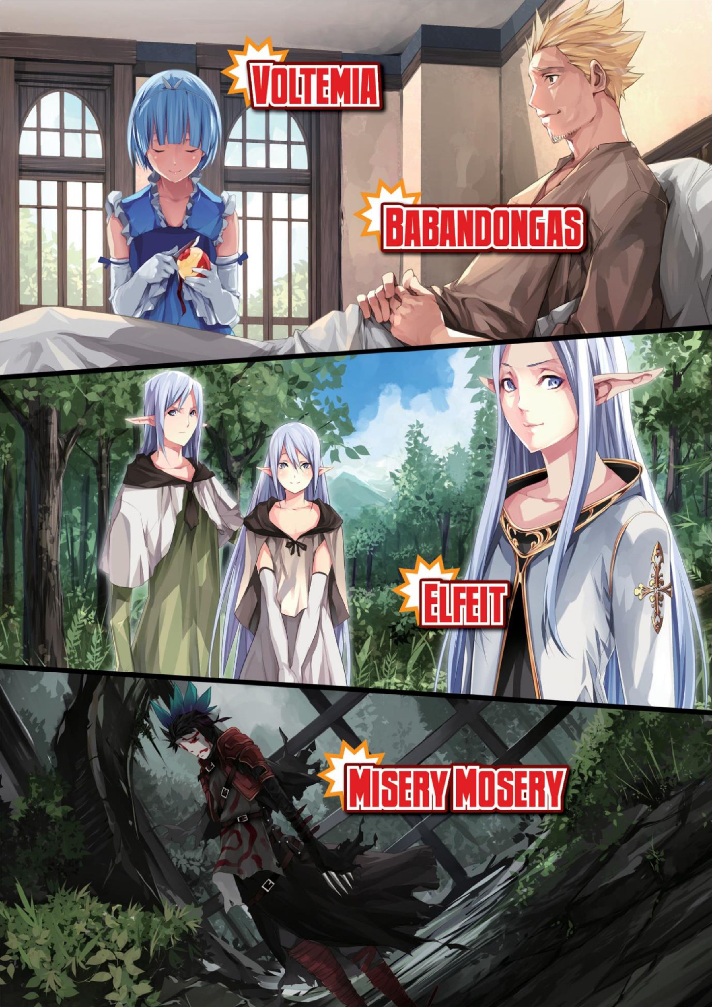 Muscles are Better Than Magic! V2 Illustration - Megumi Novel