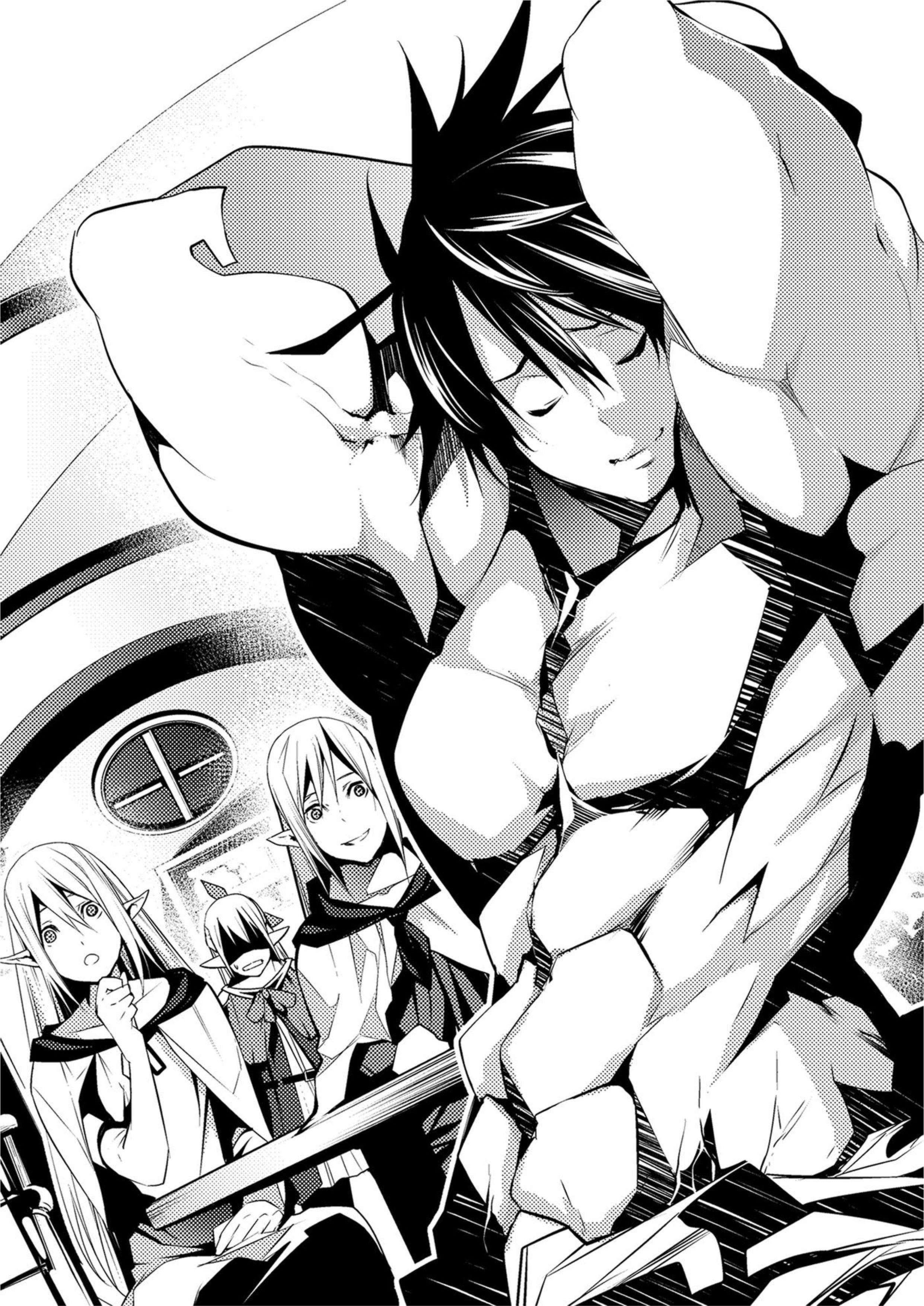 Muscles are Better Than Magic! V2 Illustration - Megumi Novel
