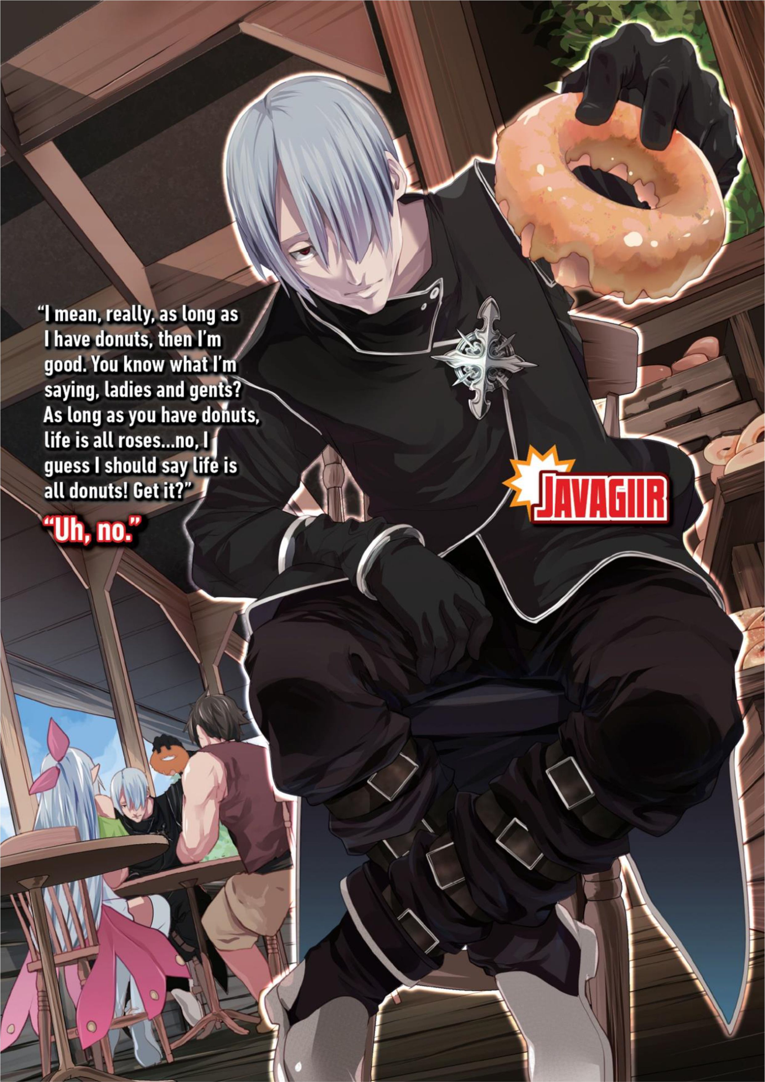 Muscles are Better Than Magic! V3 Illustration - Megumi Novel