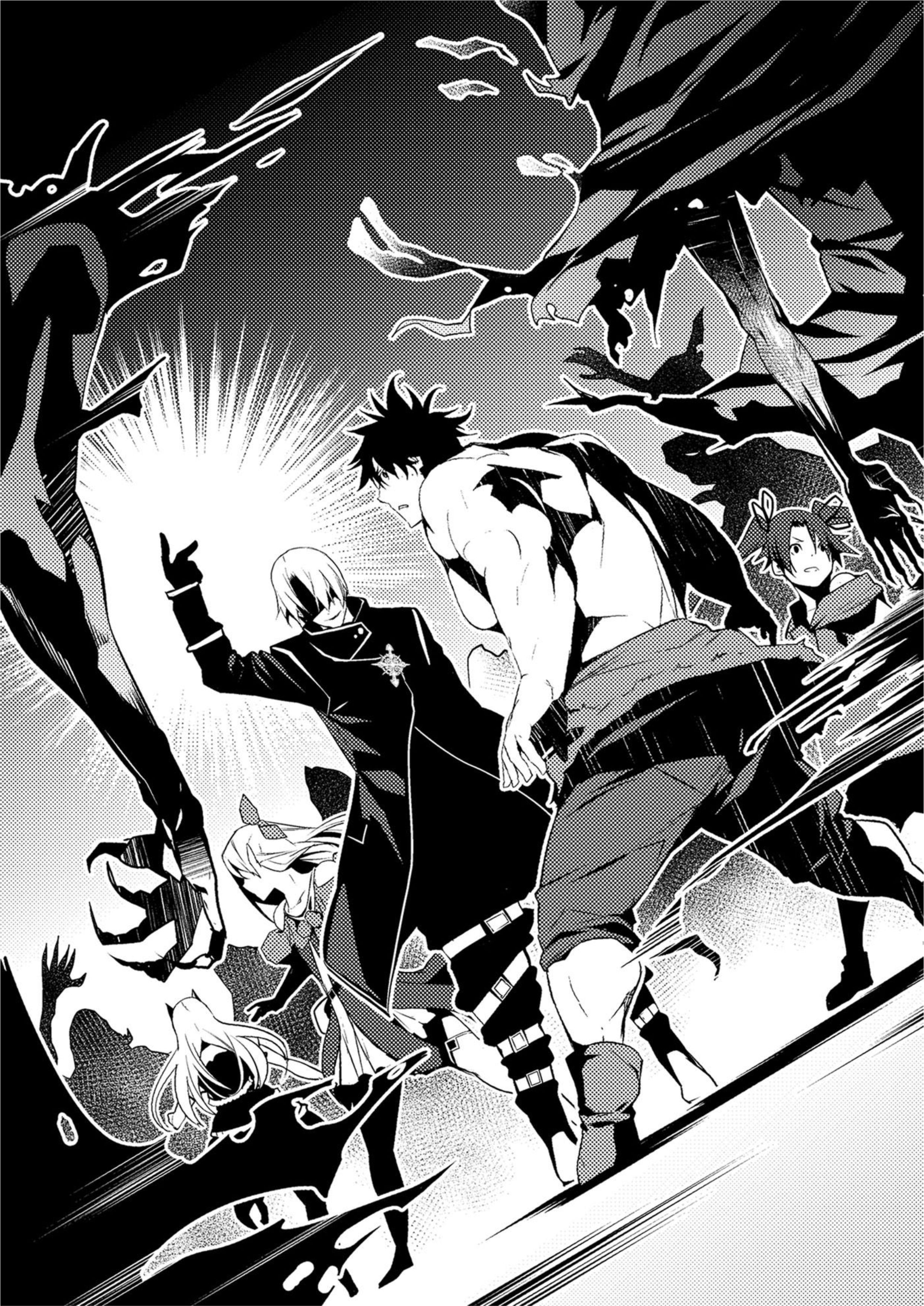 Muscles are Better Than Magic! V3 Illustration - Megumi Novel