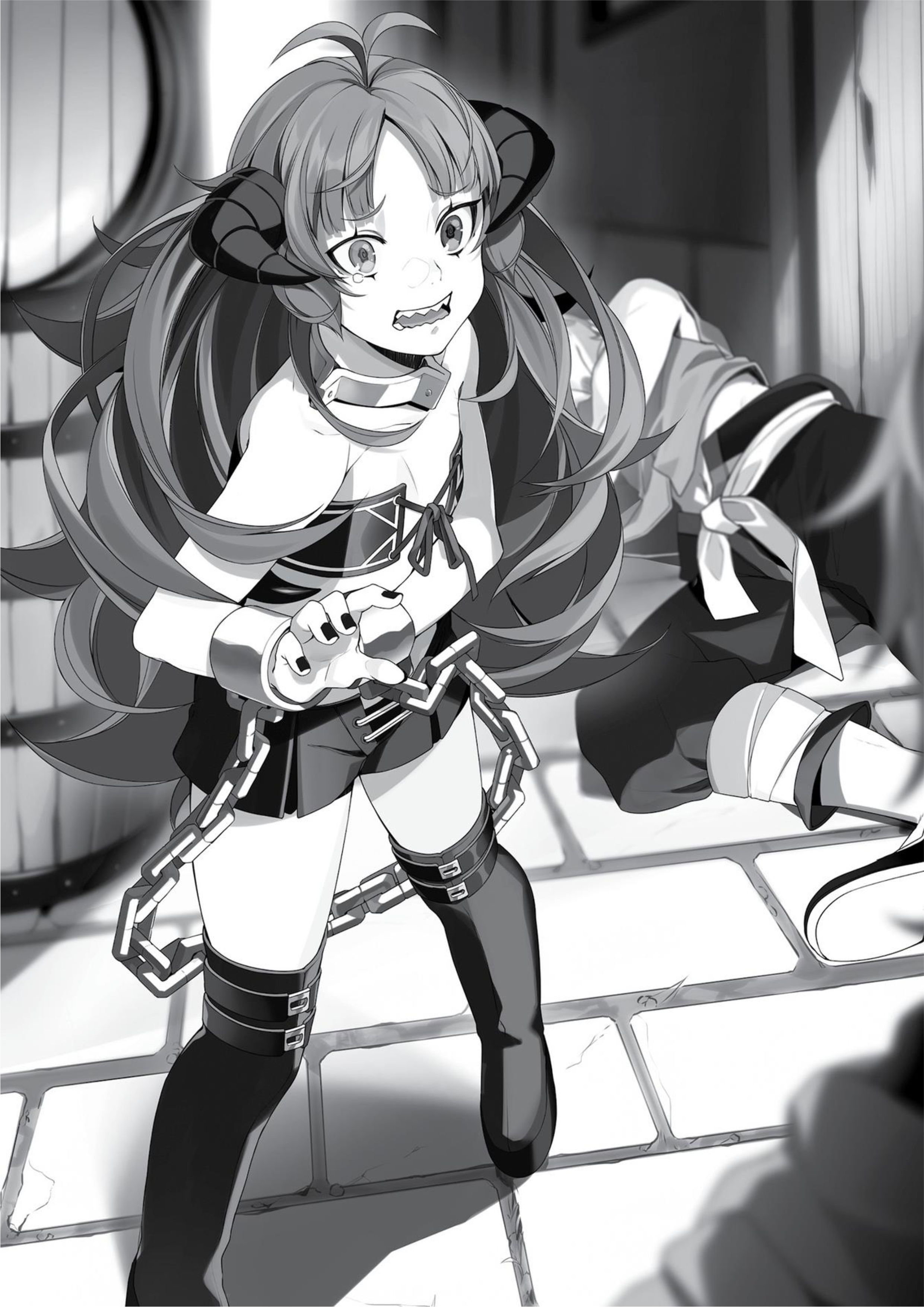 Mushoku Tensei V4 Illustration - Megumi Novel