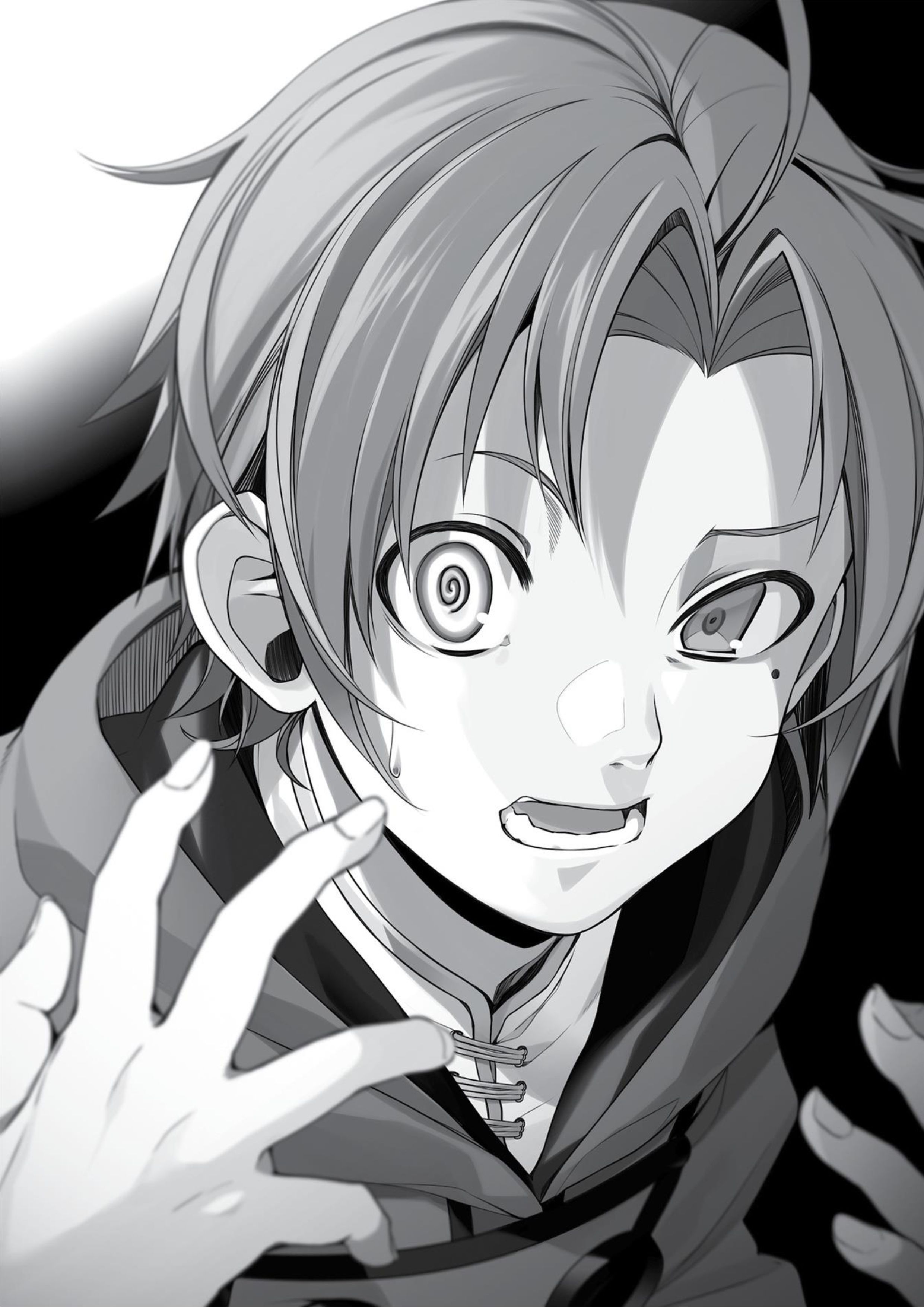 Mushoku Tensei V4 Illustration - Megumi Novel