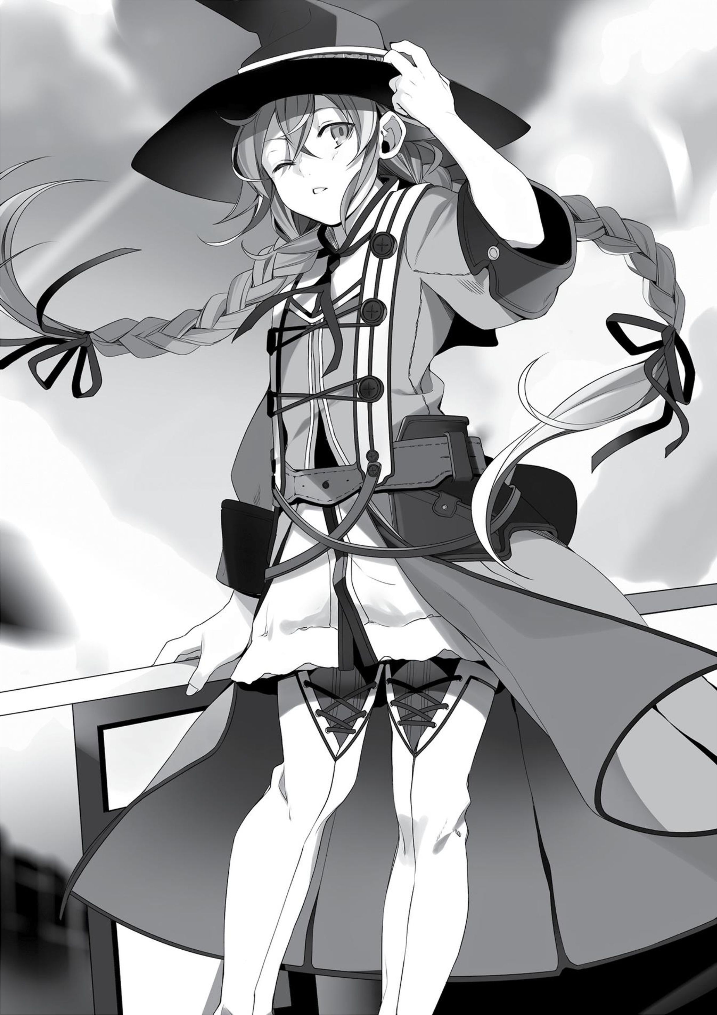 Mushoku Tensei V4 Illustration - Megumi Novel