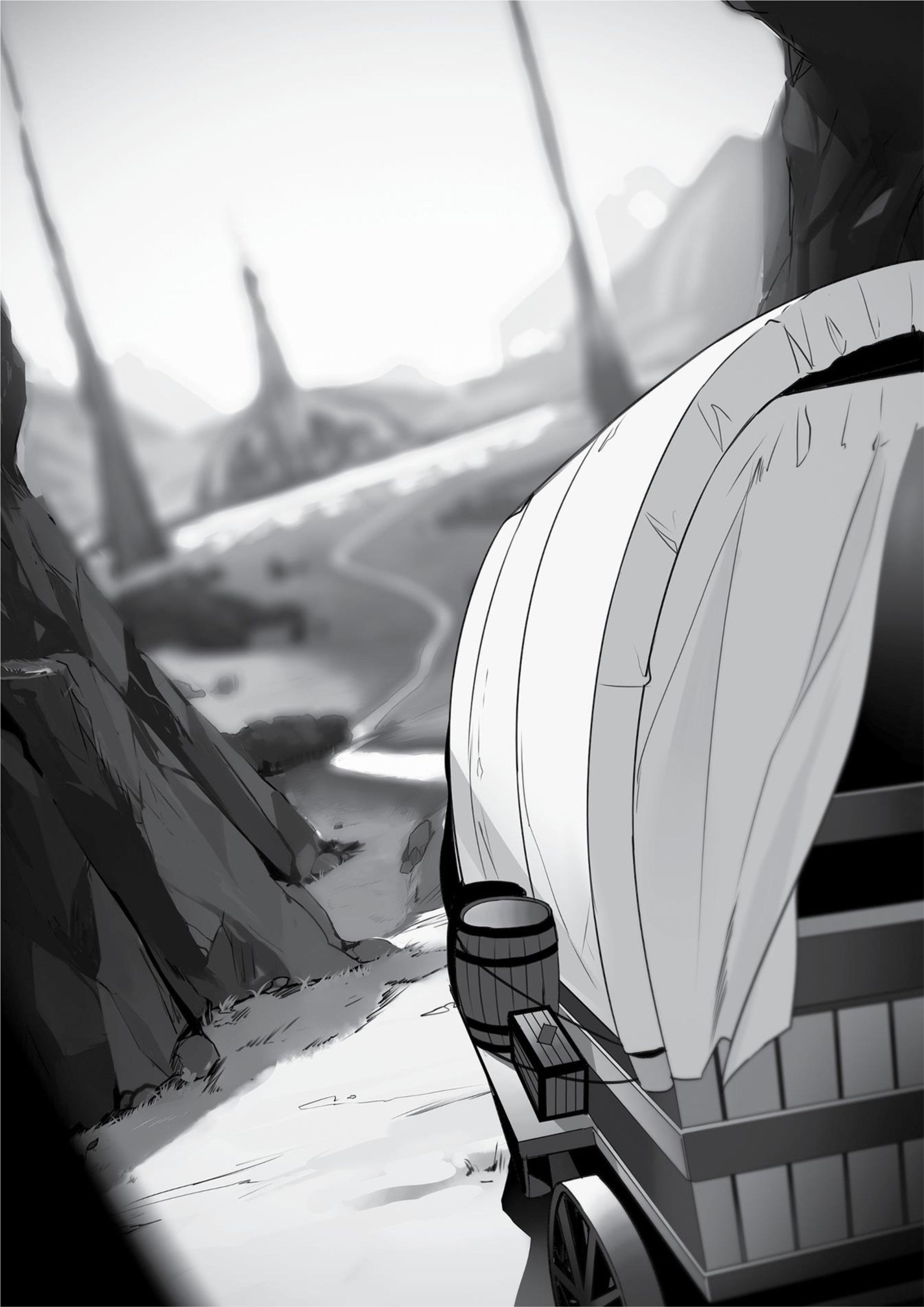 Mushoku Tensei V4 Illustration - Megumi Novel