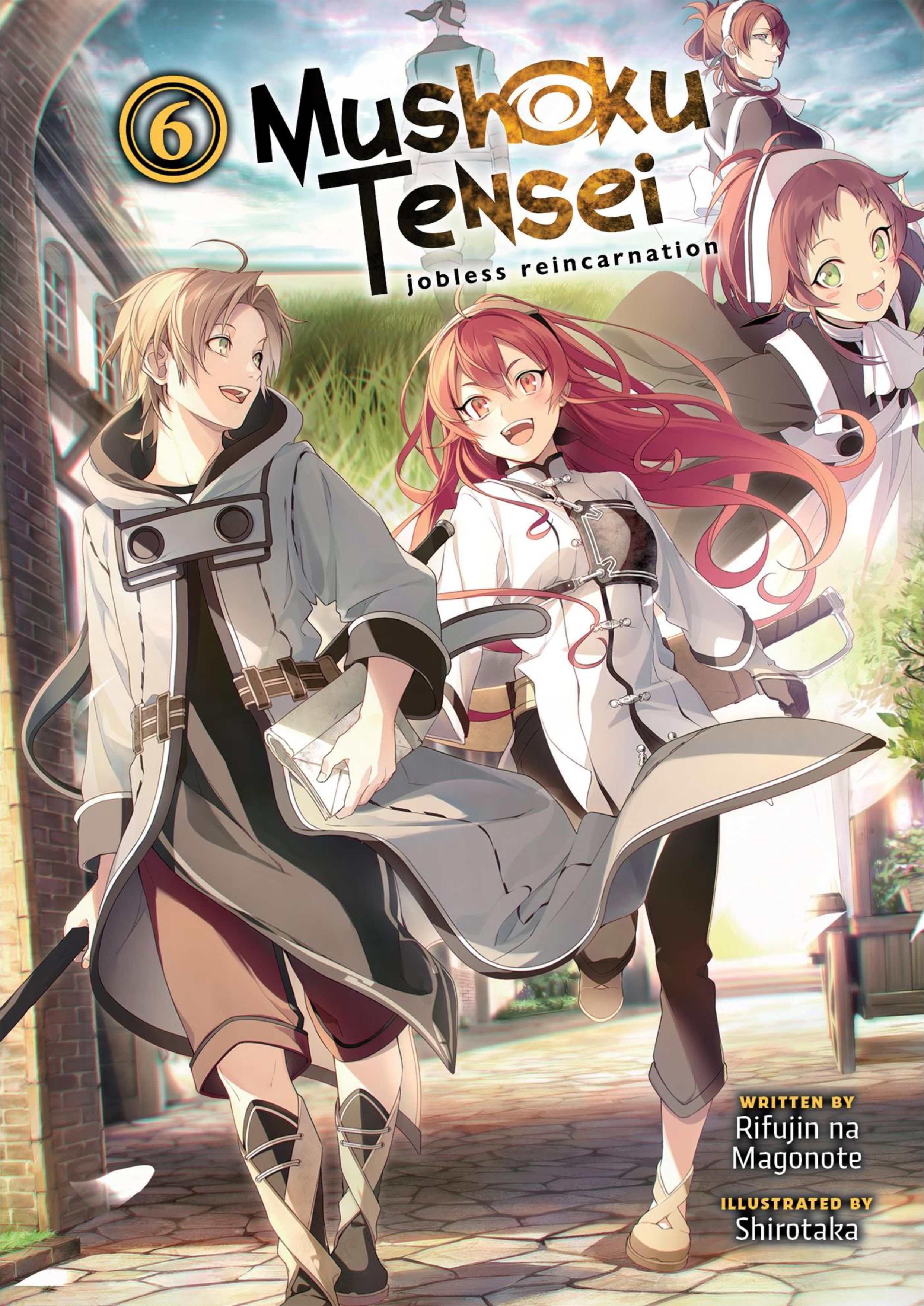 Mushoku Tensei V6 Illustration - Megumi Novel