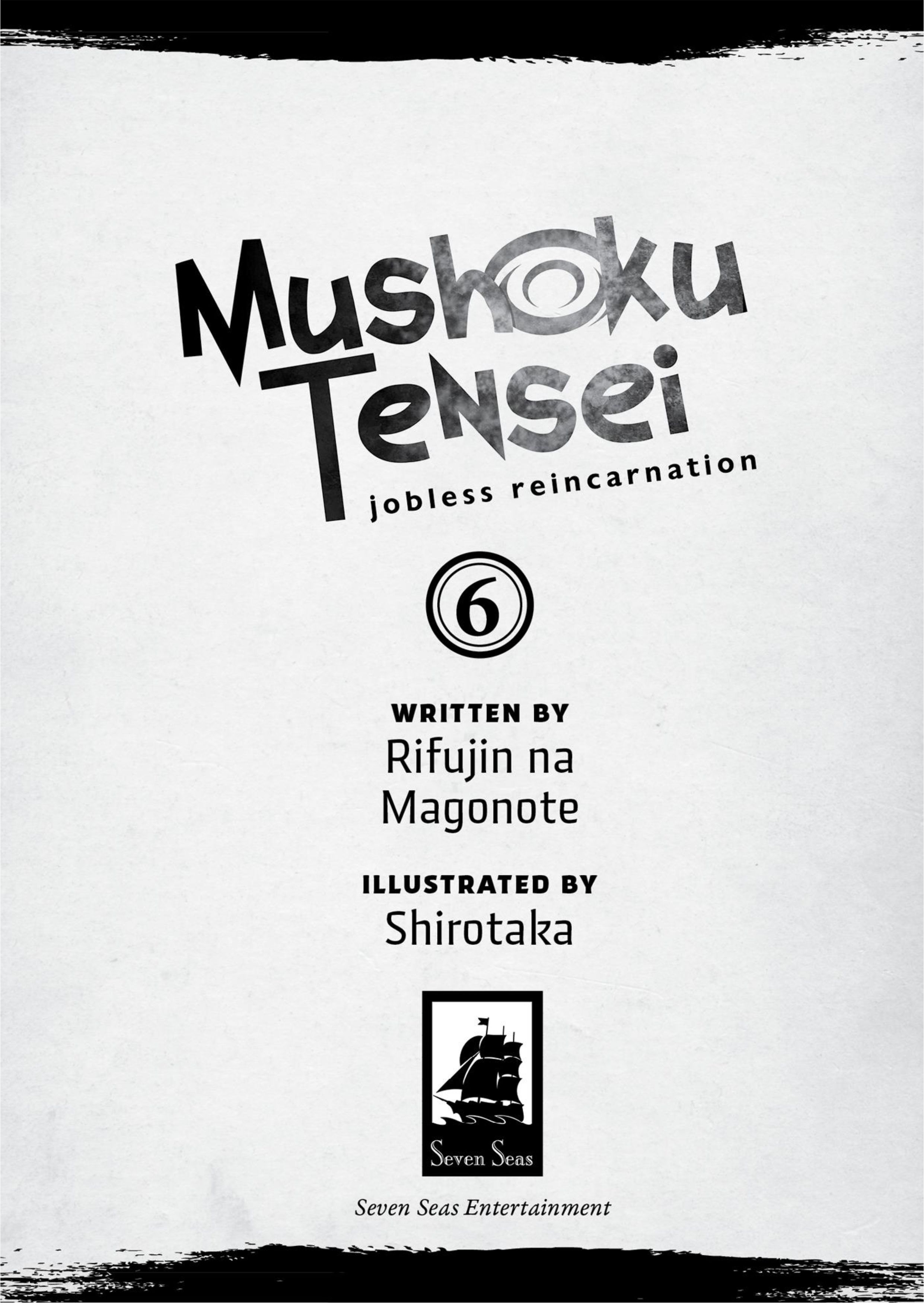 Mushoku Tensei V6 Illustration - Megumi Novel