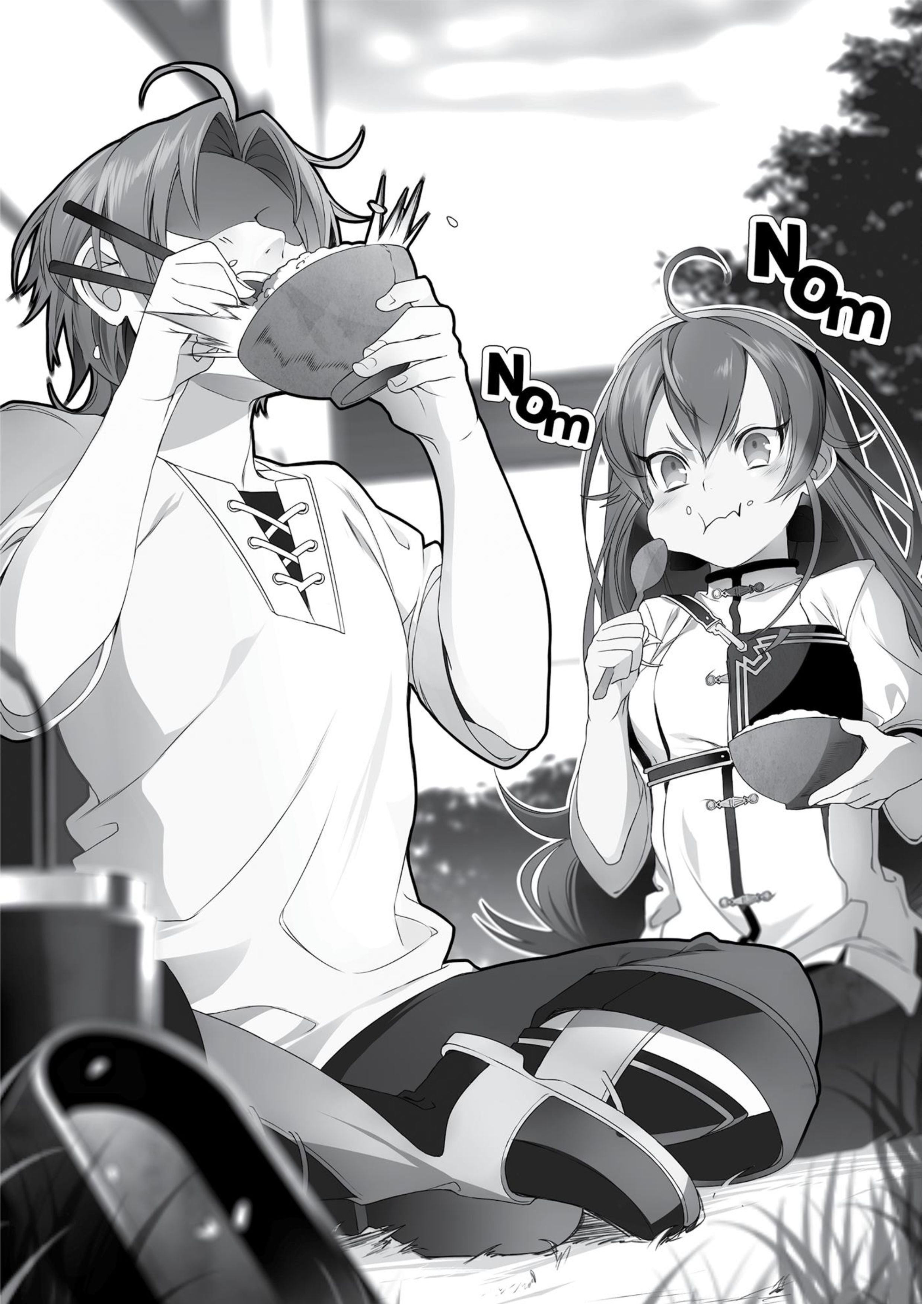 Mushoku Tensei V6 Illustration - Megumi Novel