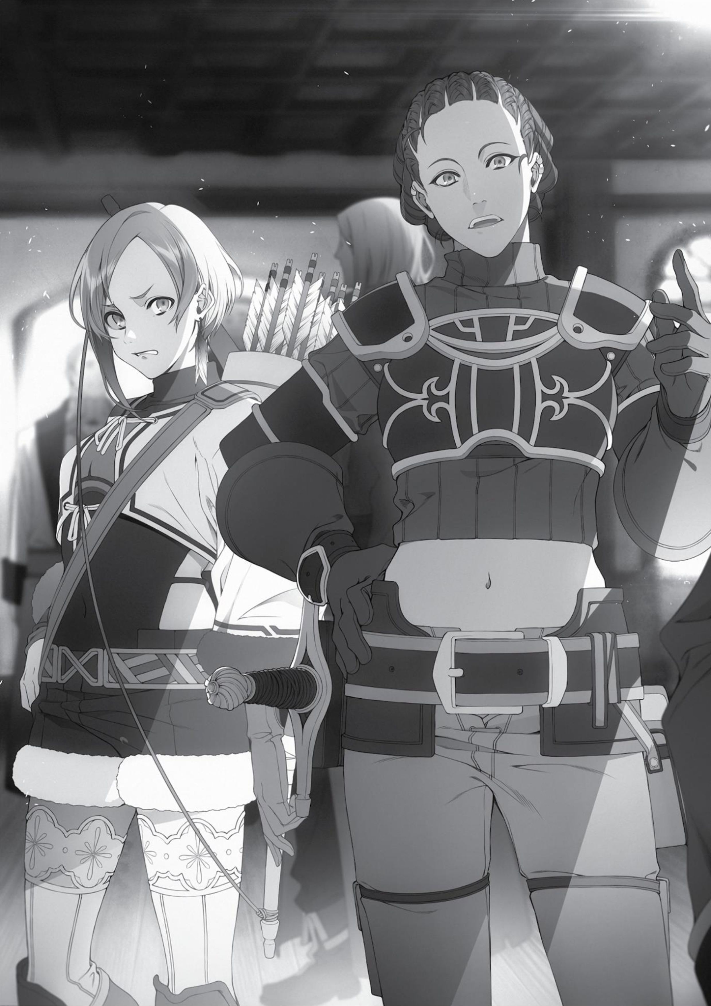 Mushoku Tensei V7 Illustration - Megumi Novel