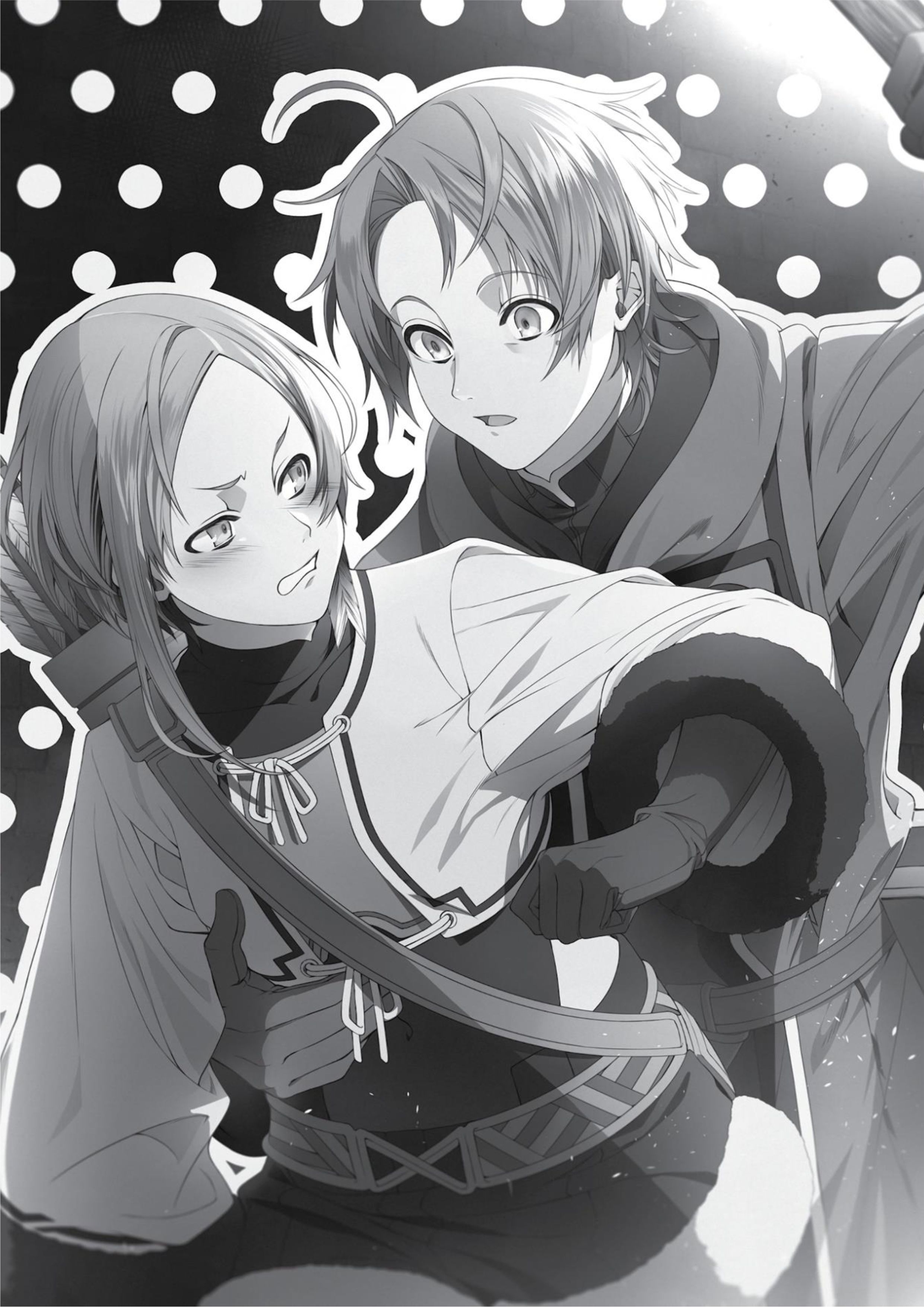 Mushoku Tensei V7 Illustration - Megumi Novel