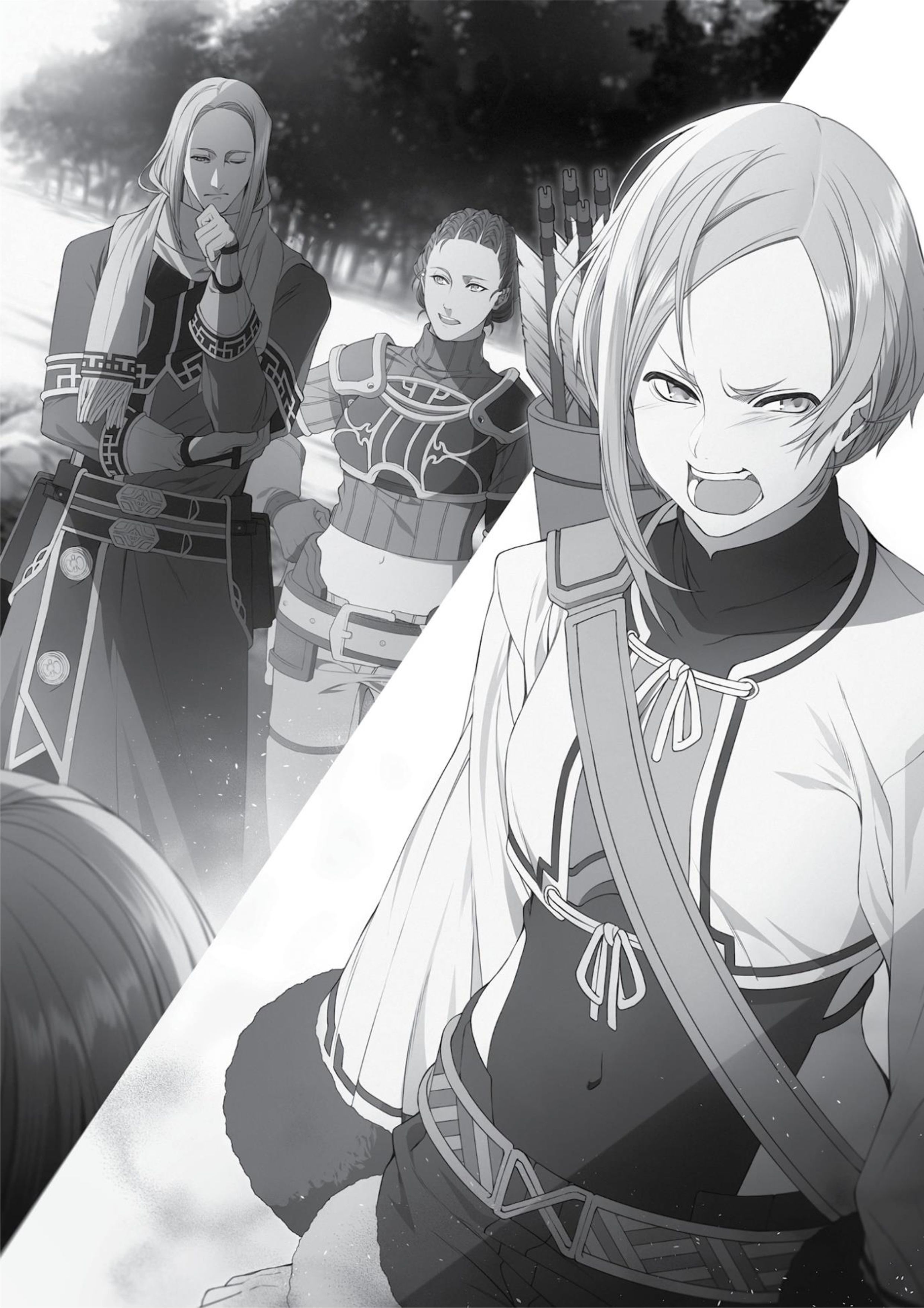 Mushoku Tensei V7 Illustration - Megumi Novel