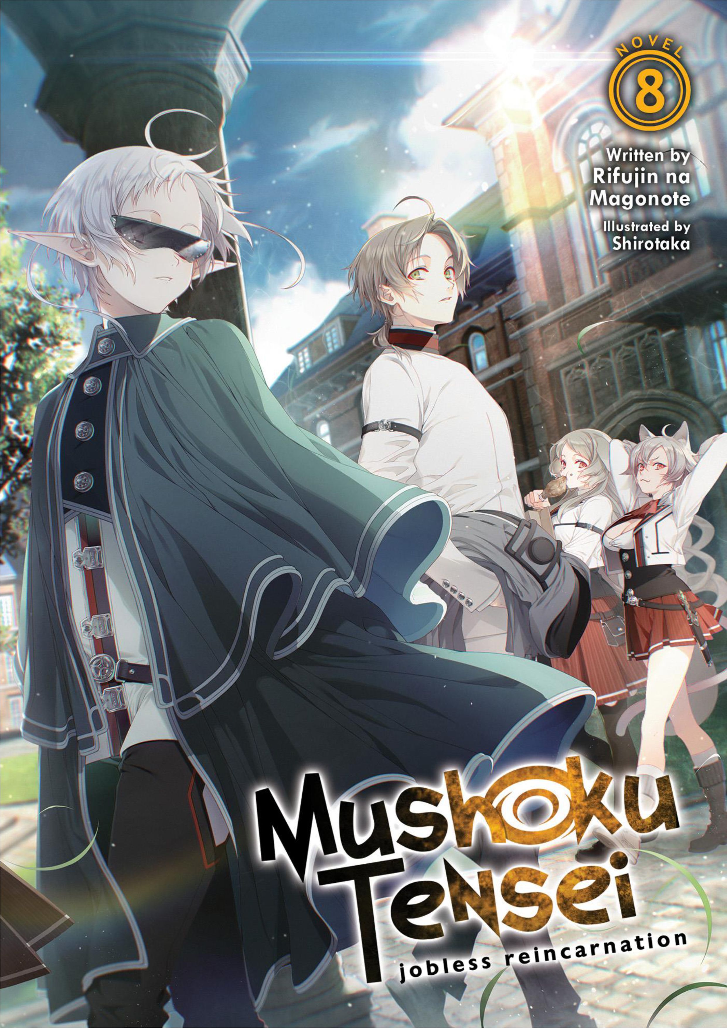 Mushoku Tensei V8 Illustration - Megumi Novel