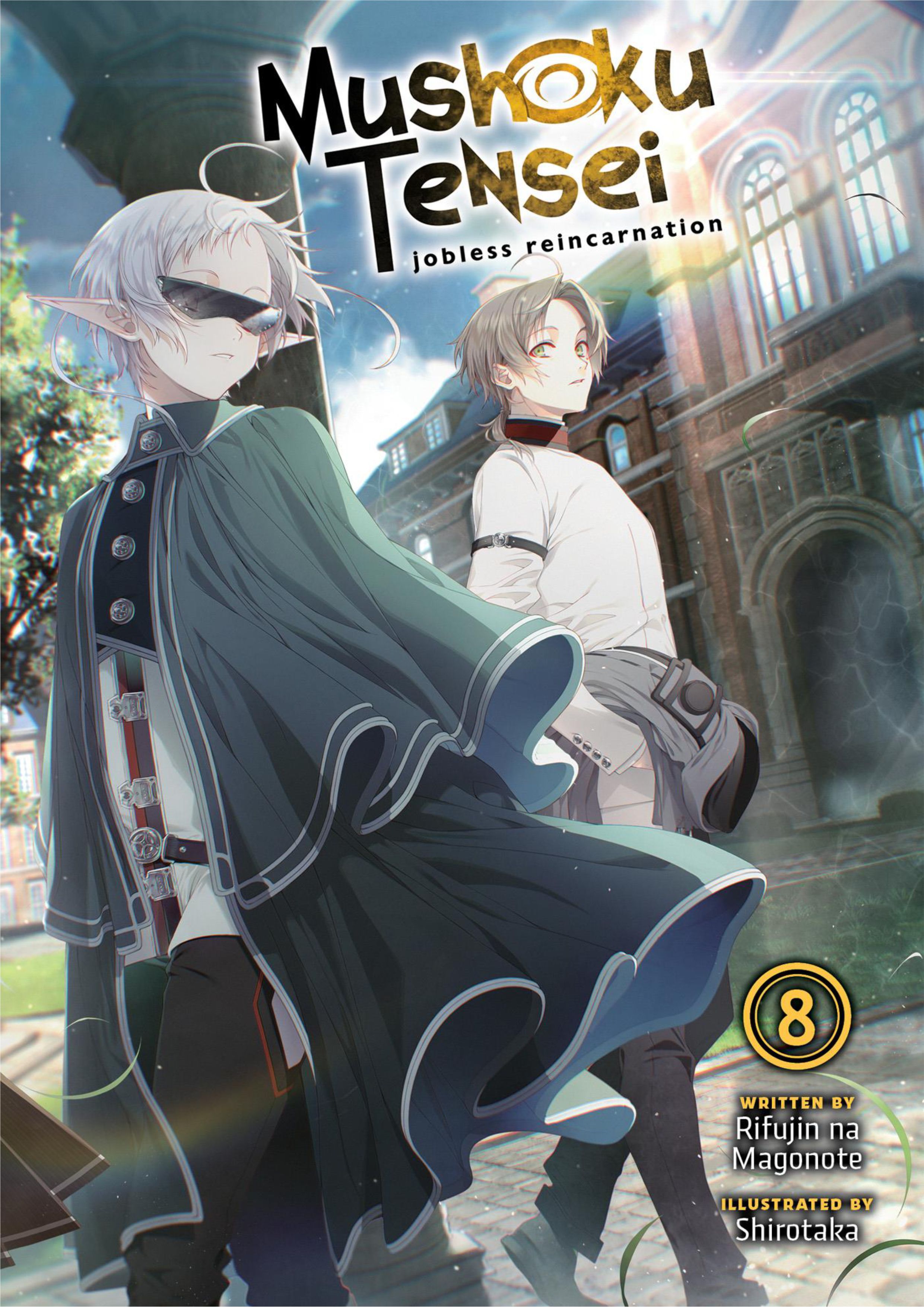 Mushoku Tensei V8 Illustration - Megumi Novel